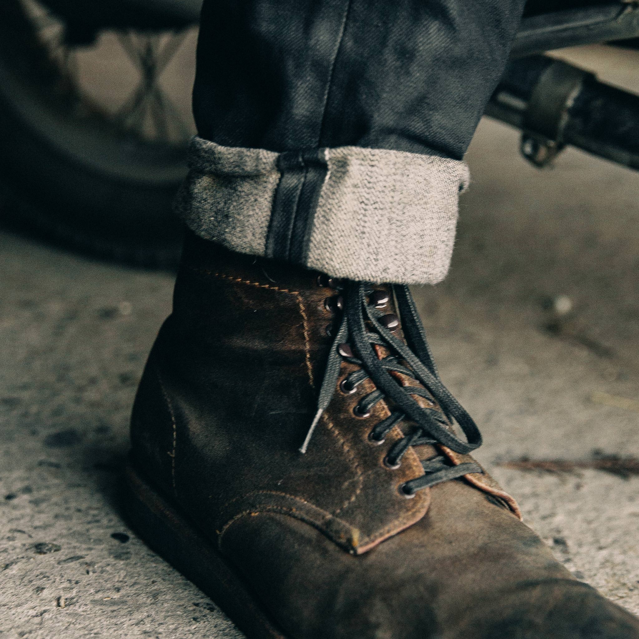 The Slim Jean in Black Over-dye Selvage - Image 4