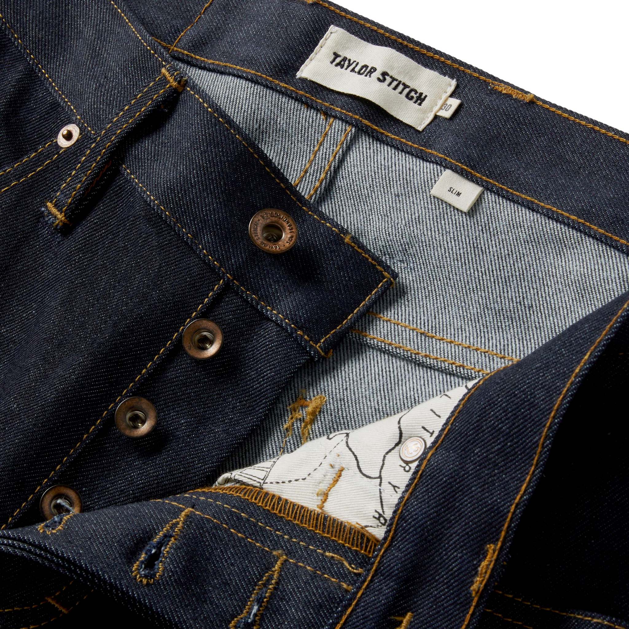 The Slim Jean in Cone Mills Cordura Denim - Image 6