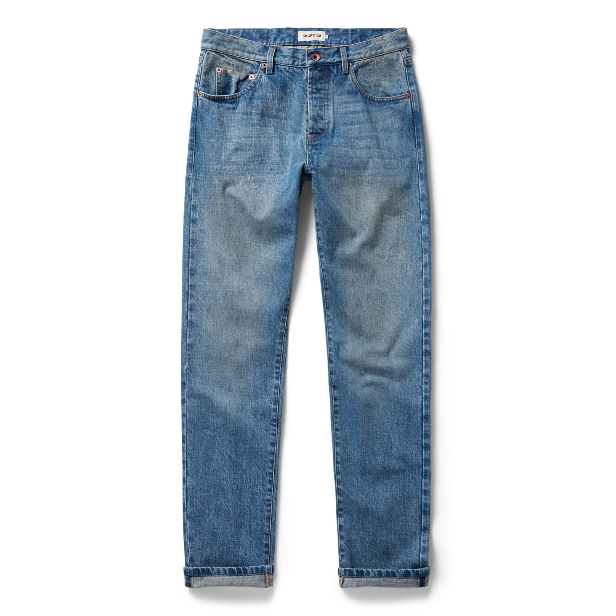 The Slim Jean in Fletcher Wash Organic Selvage - Image 8