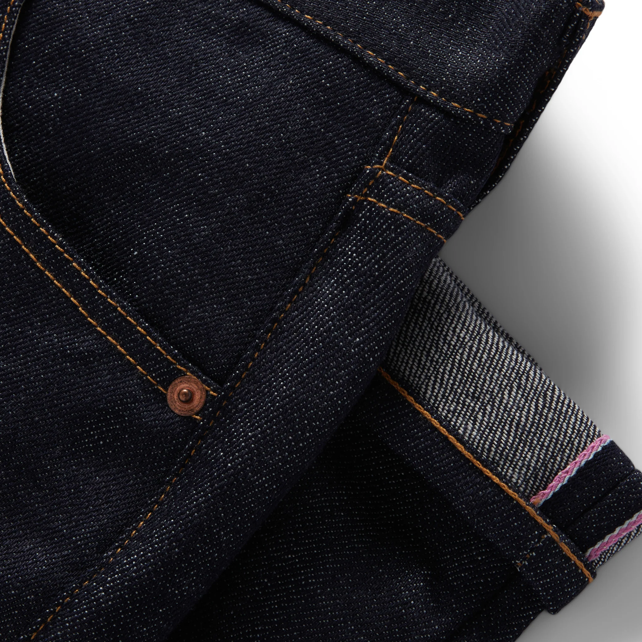 The Slim Jean in Kuroki Welterweight Slub - Image 8