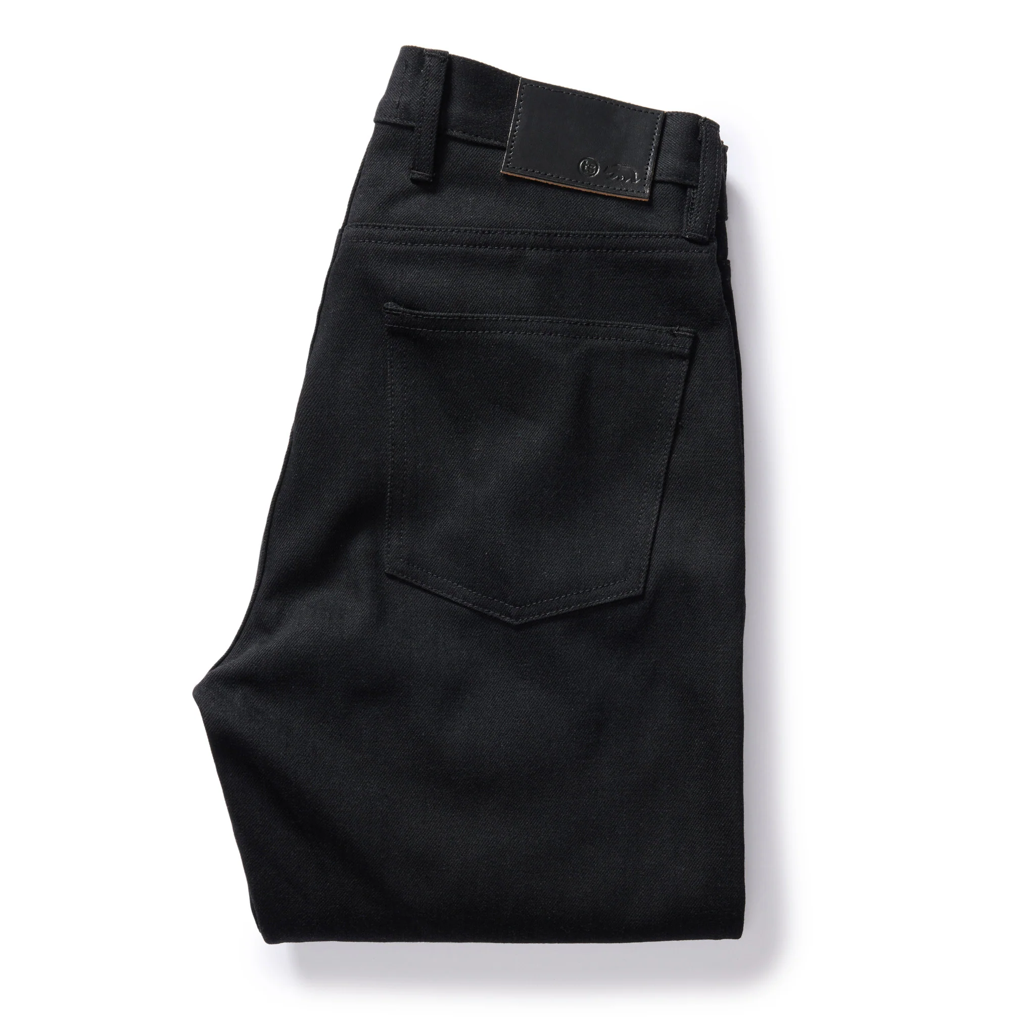The Slim Jean in Black Nihon Menpu Selvage - Image 6
