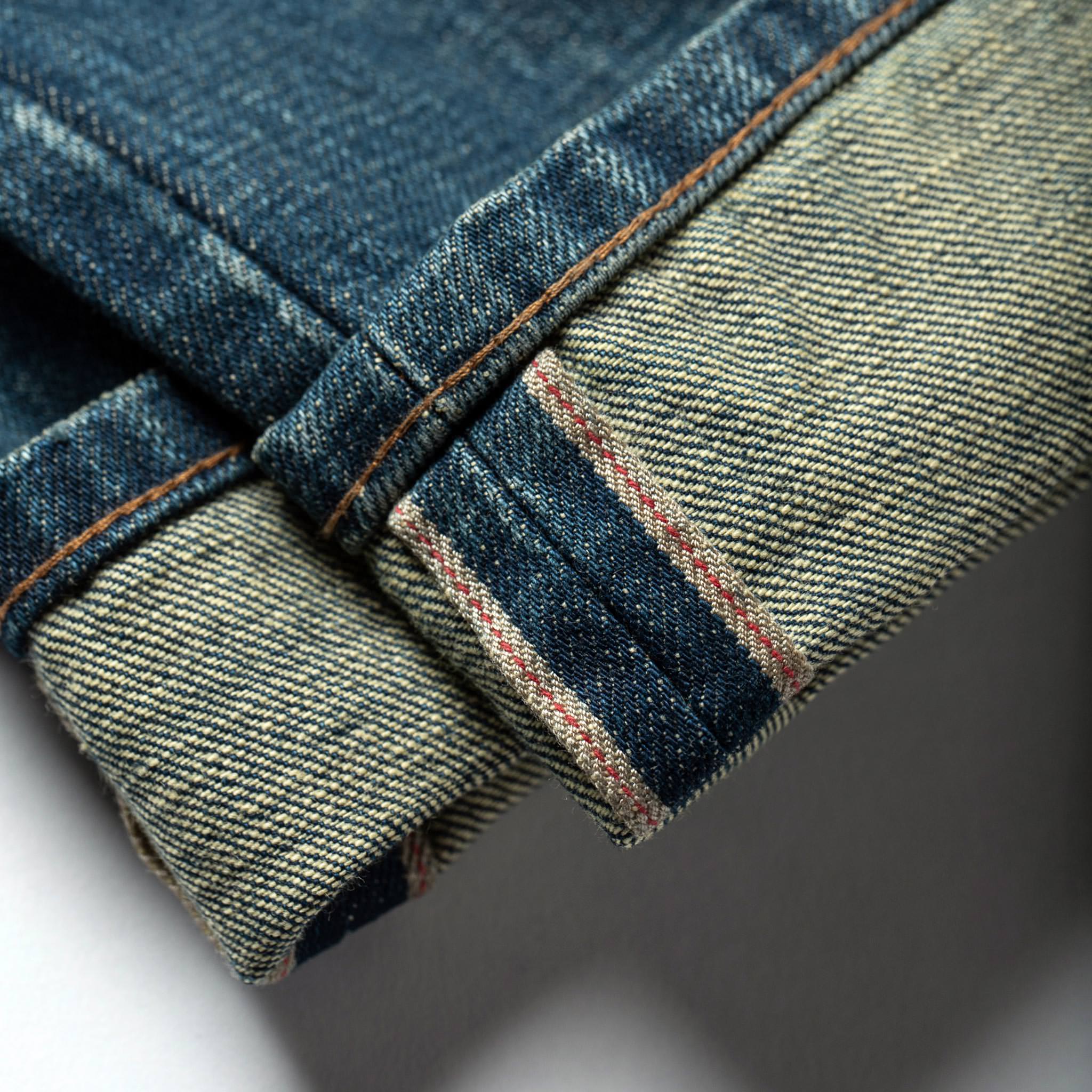 The Slim Jean in Organic Selvage 12-month Wash - Image 8