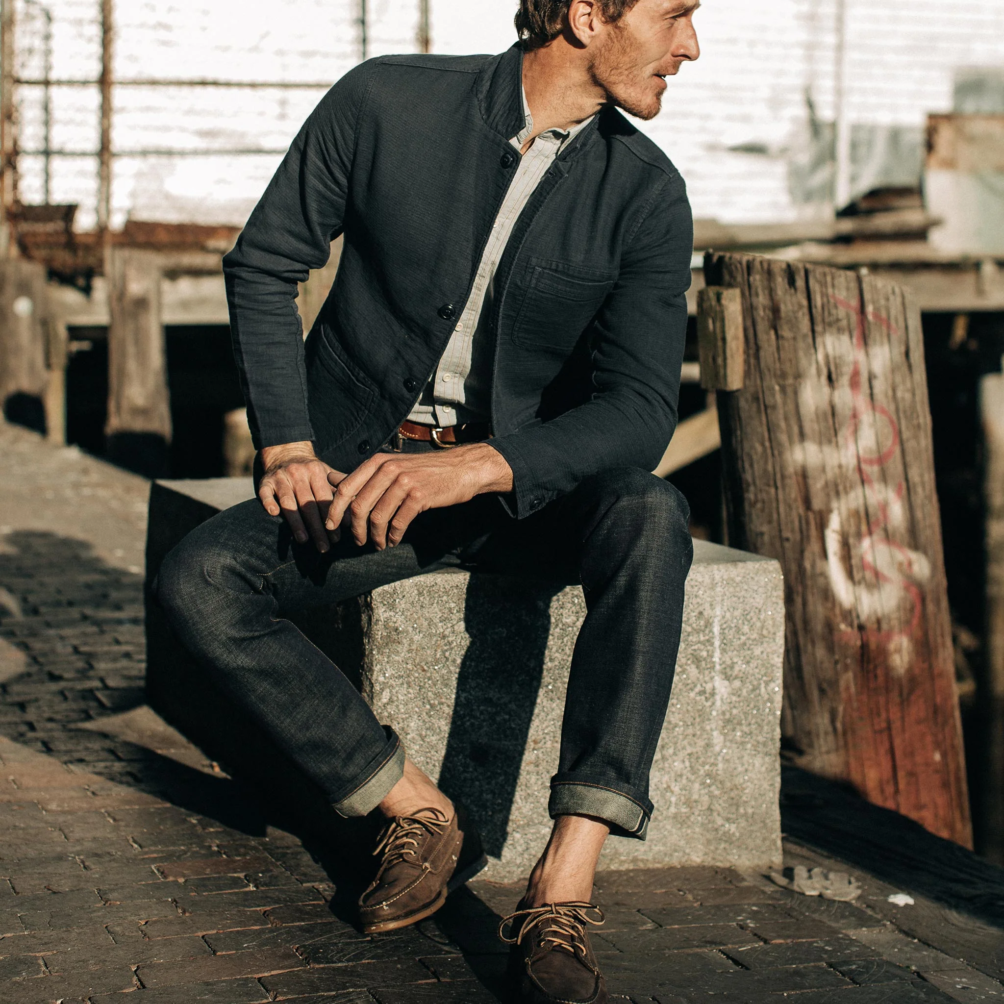 The Slim Jean in Organic Selvage - Image 2