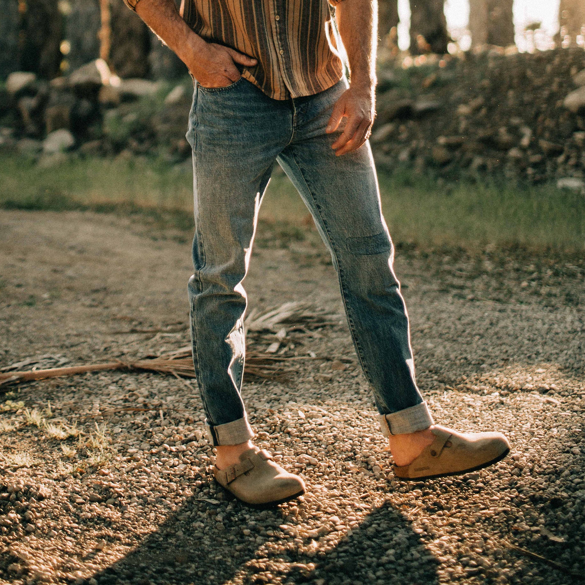 The Slim Jean in Patch Wash Selvage - Image 3