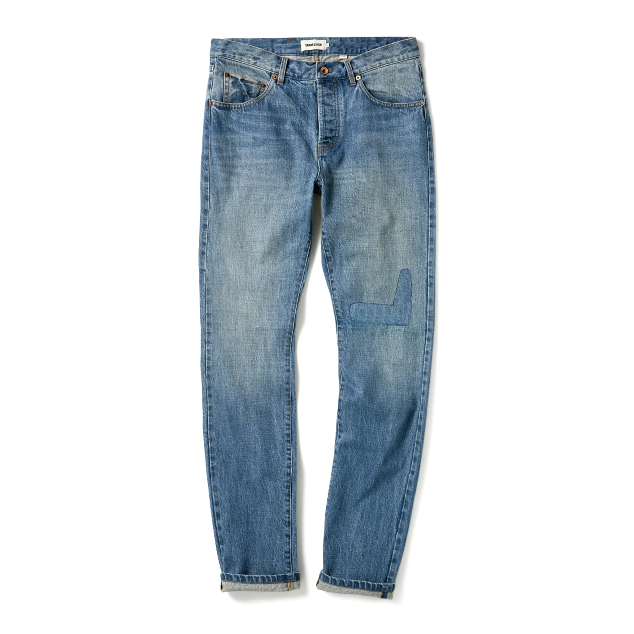 The Slim Jean in Patch Wash Selvage - Image 5