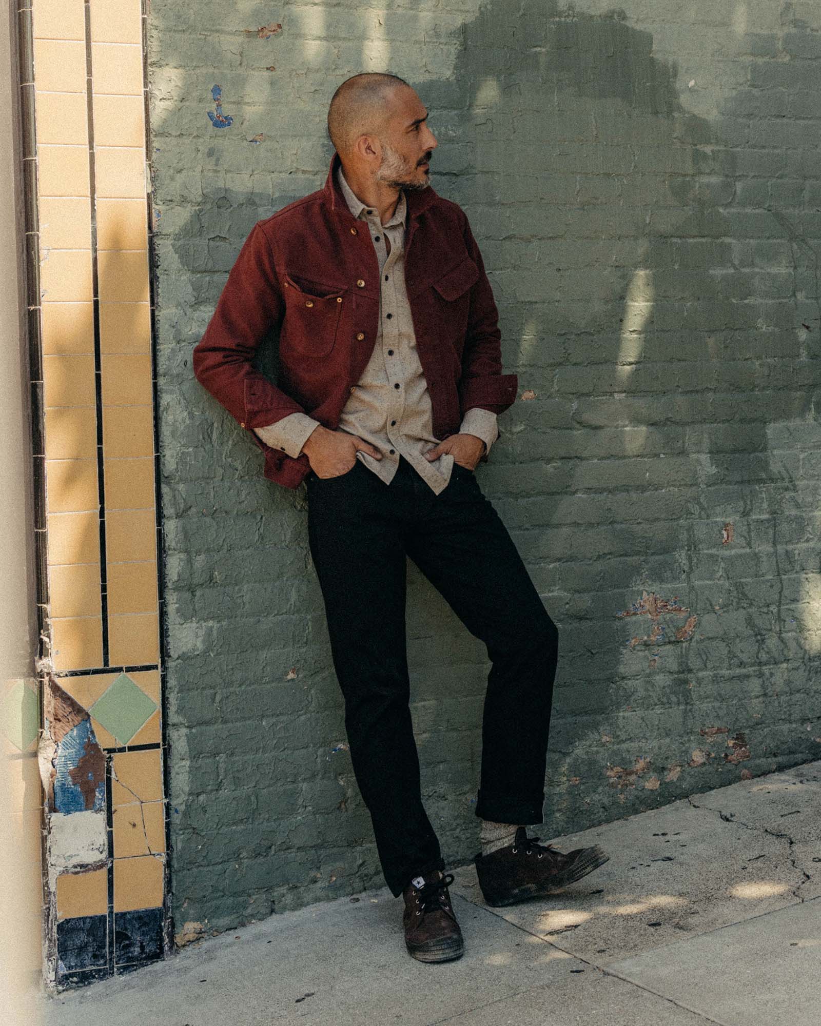 The Slim Jean in Rigid Black Organic Selvedge - Image 2