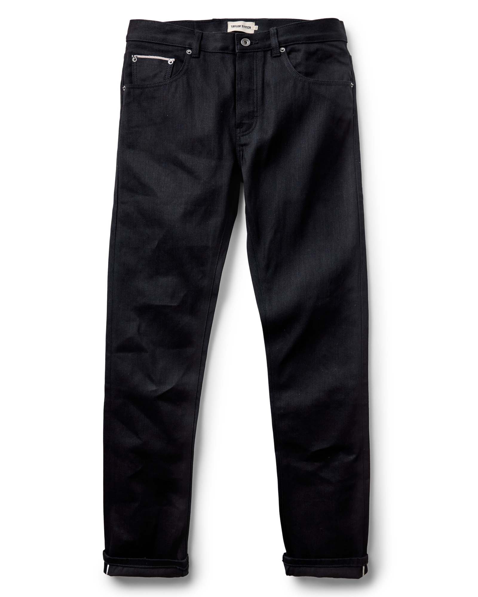 The Slim Jean in Rigid Black Organic Selvedge - Image 9