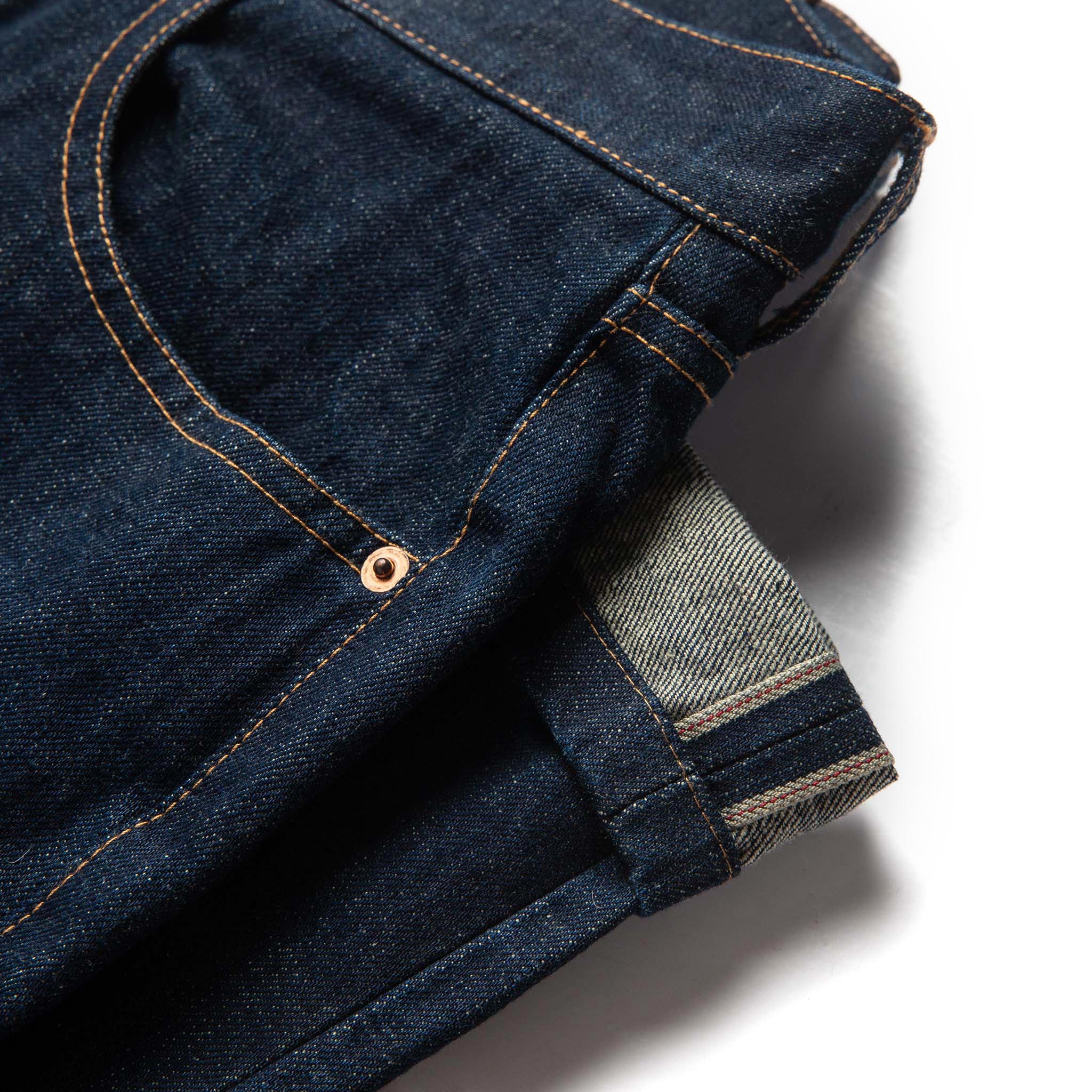 The Slim Jean in Rinsed Organic Selvage - Image 11