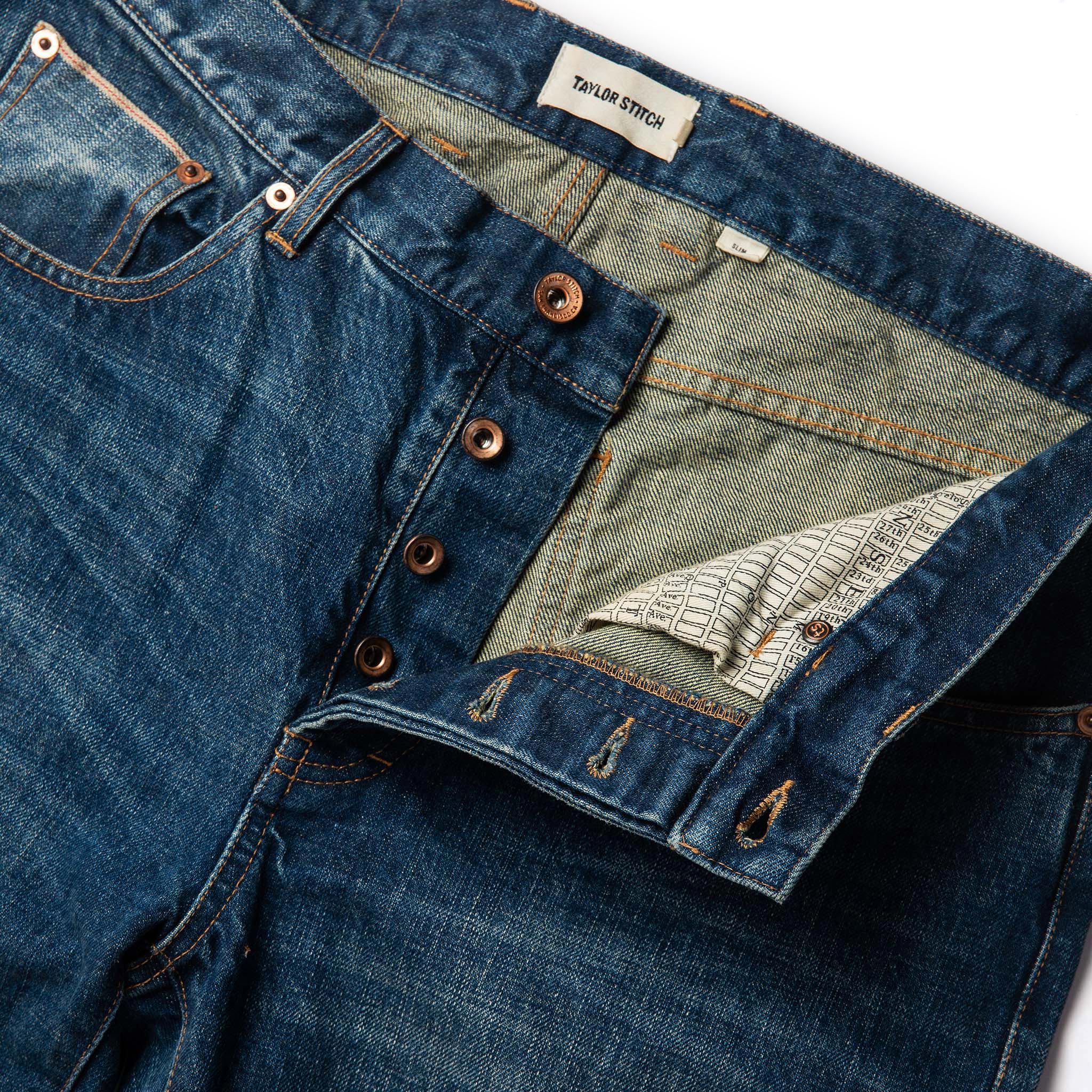 The Slim Jean in Sawyer Wash Organic Selvage - Image 5