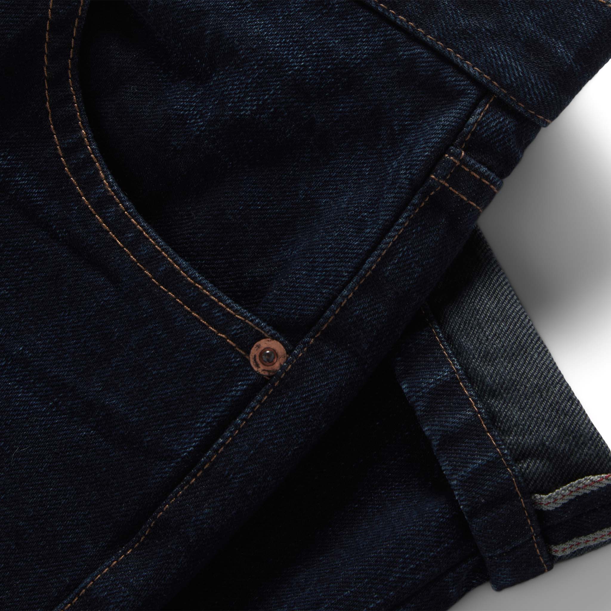 The Slim Jean in Wallace Wash Organic Selvage - Image 10