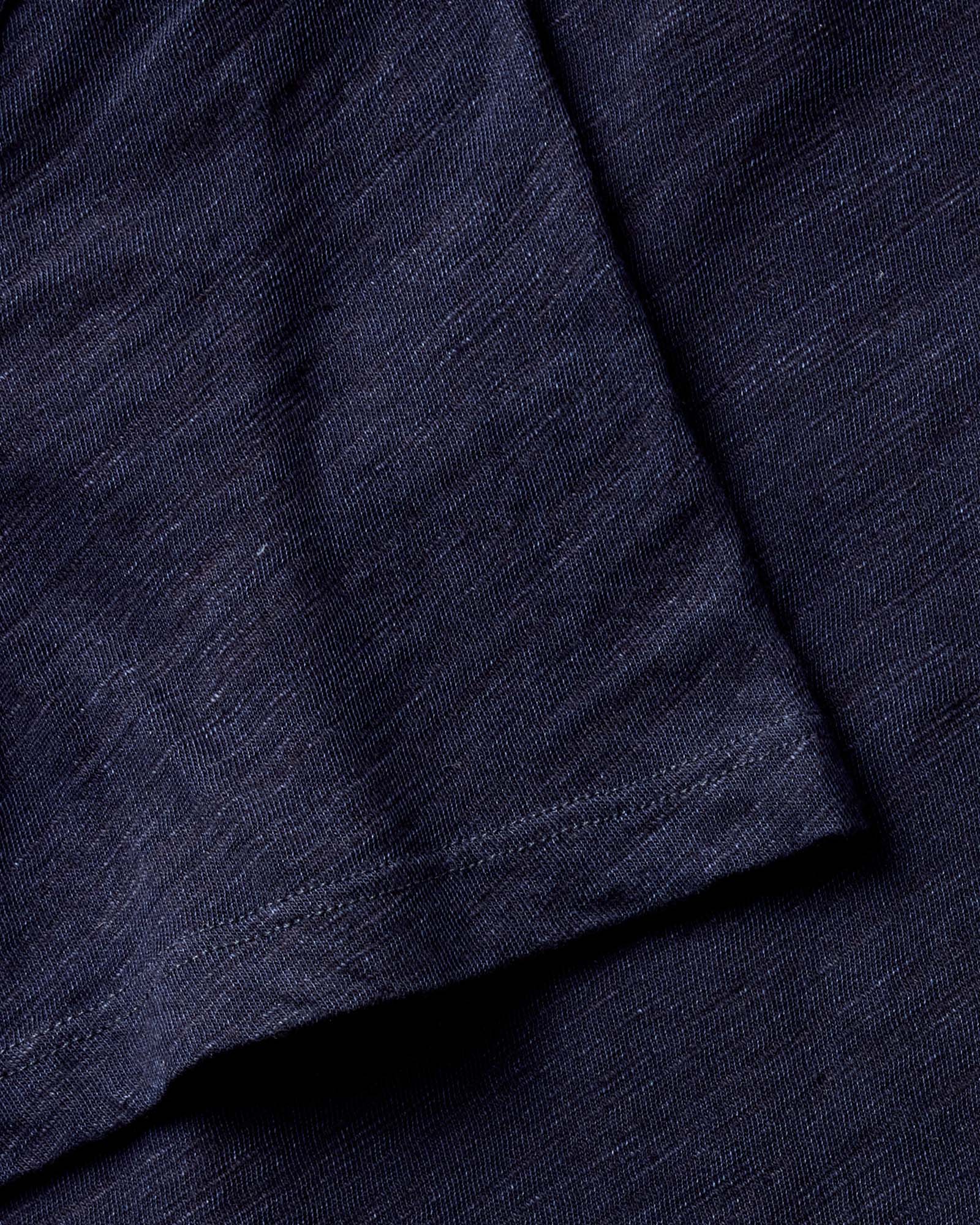 The Slub Tee in Rinsed Indigo - Image 5