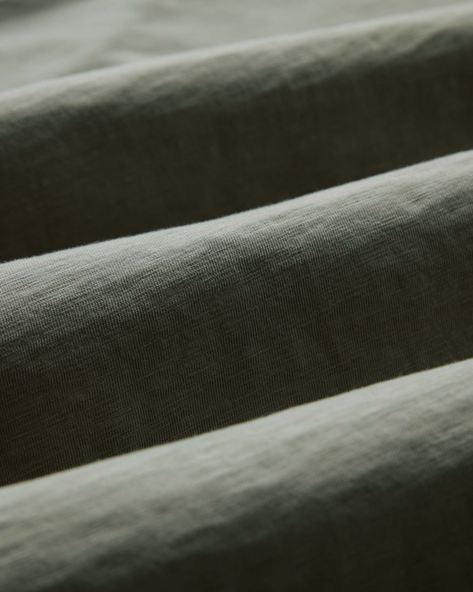 The Slub Tee in Smoked Olive - Image 6
