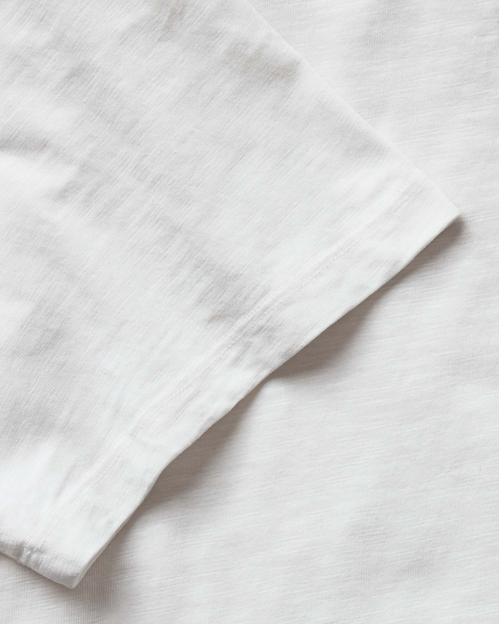 The Slub Tee in White - Image 4