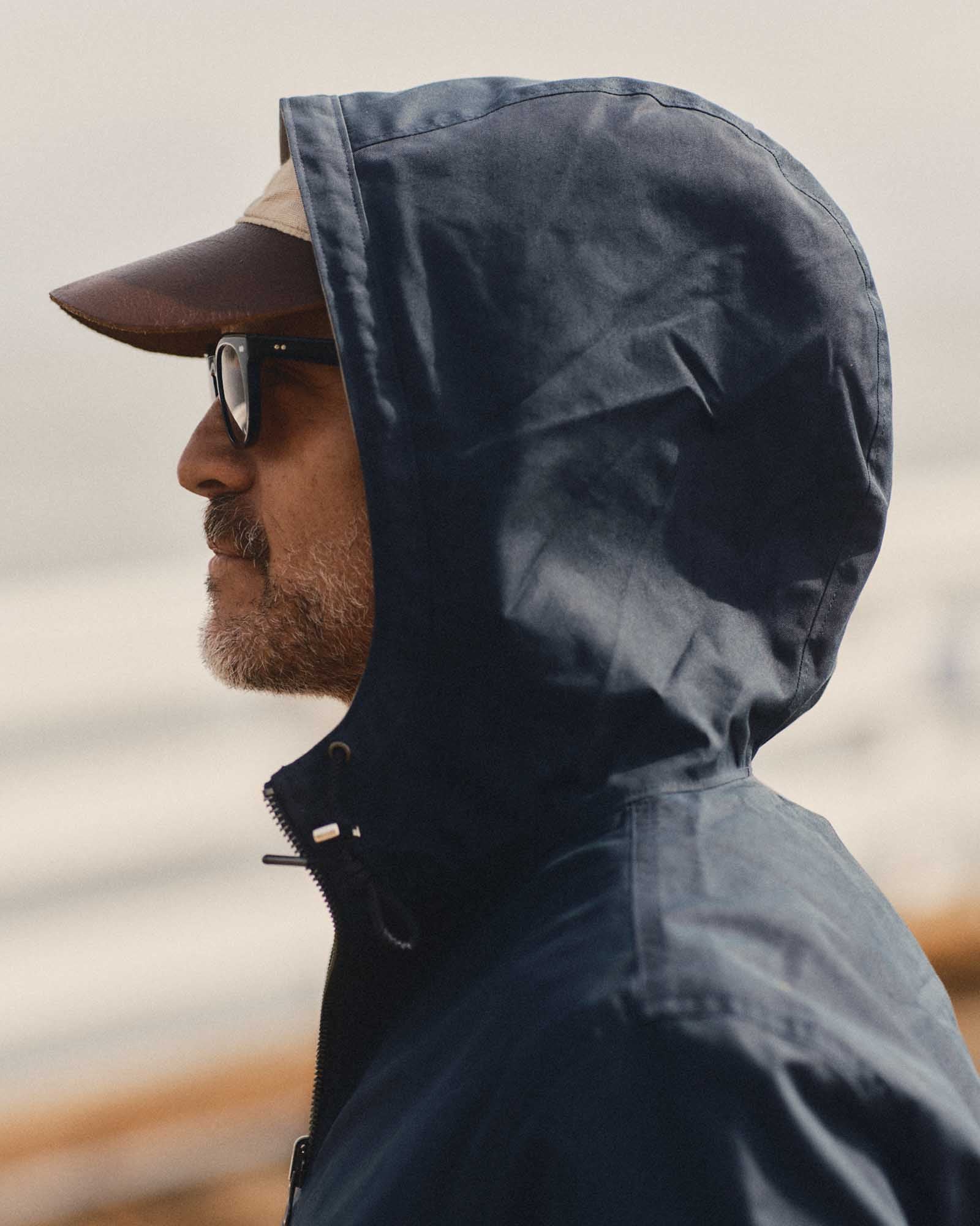 The Squall Anorak in Navy Twill - Image 5