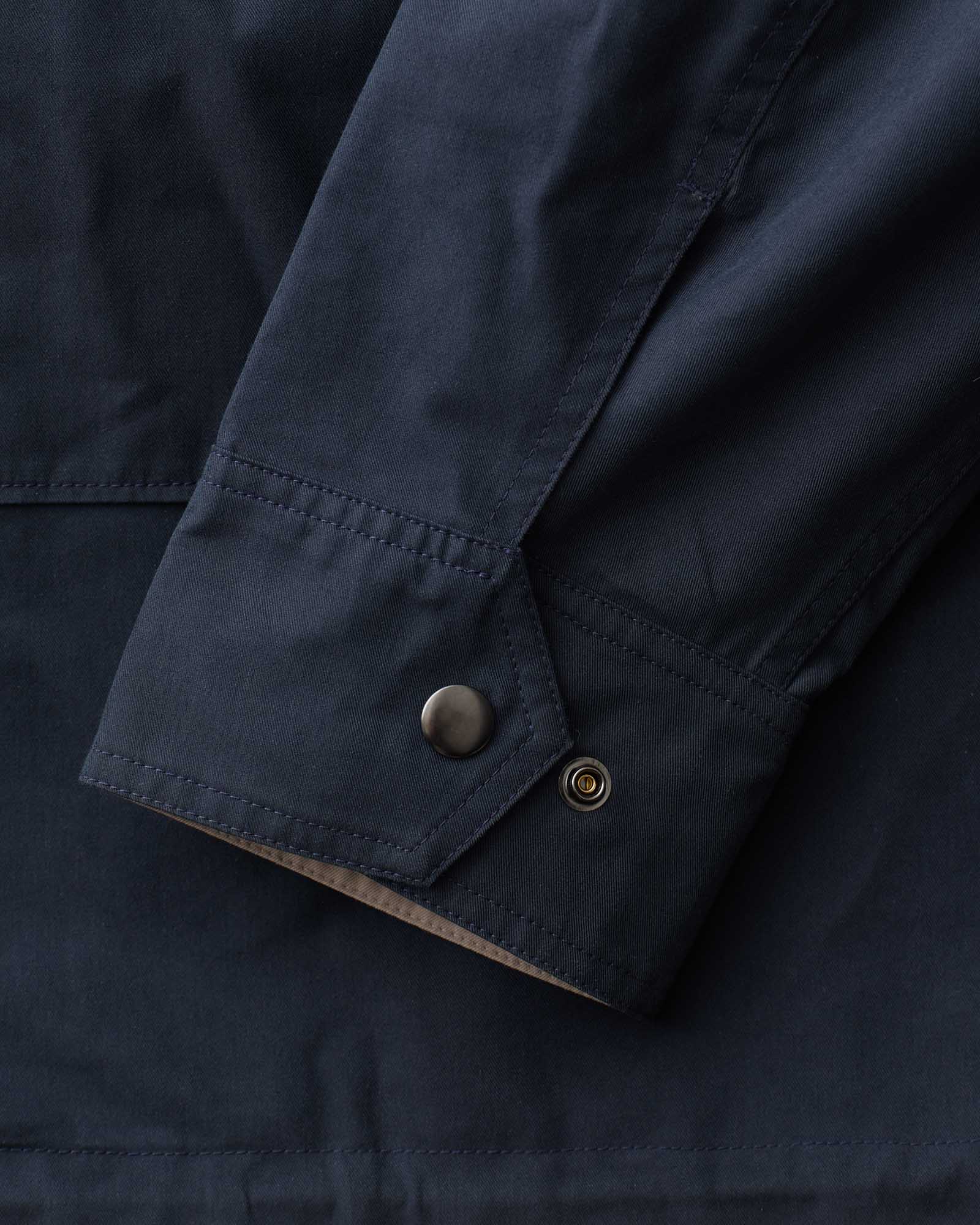 The Squall Anorak in Navy Twill - Image 9