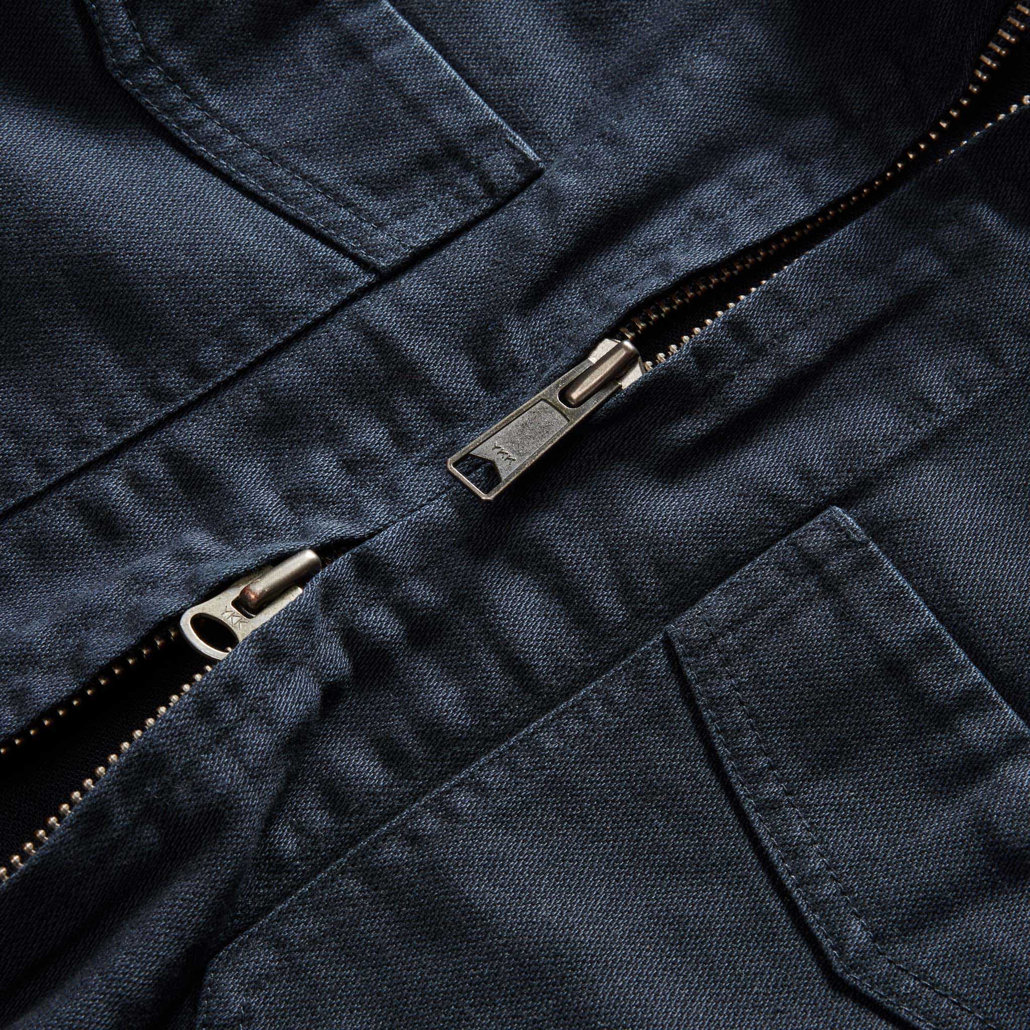 The Station Jacket in Dark Navy Broken Twill - Image 9