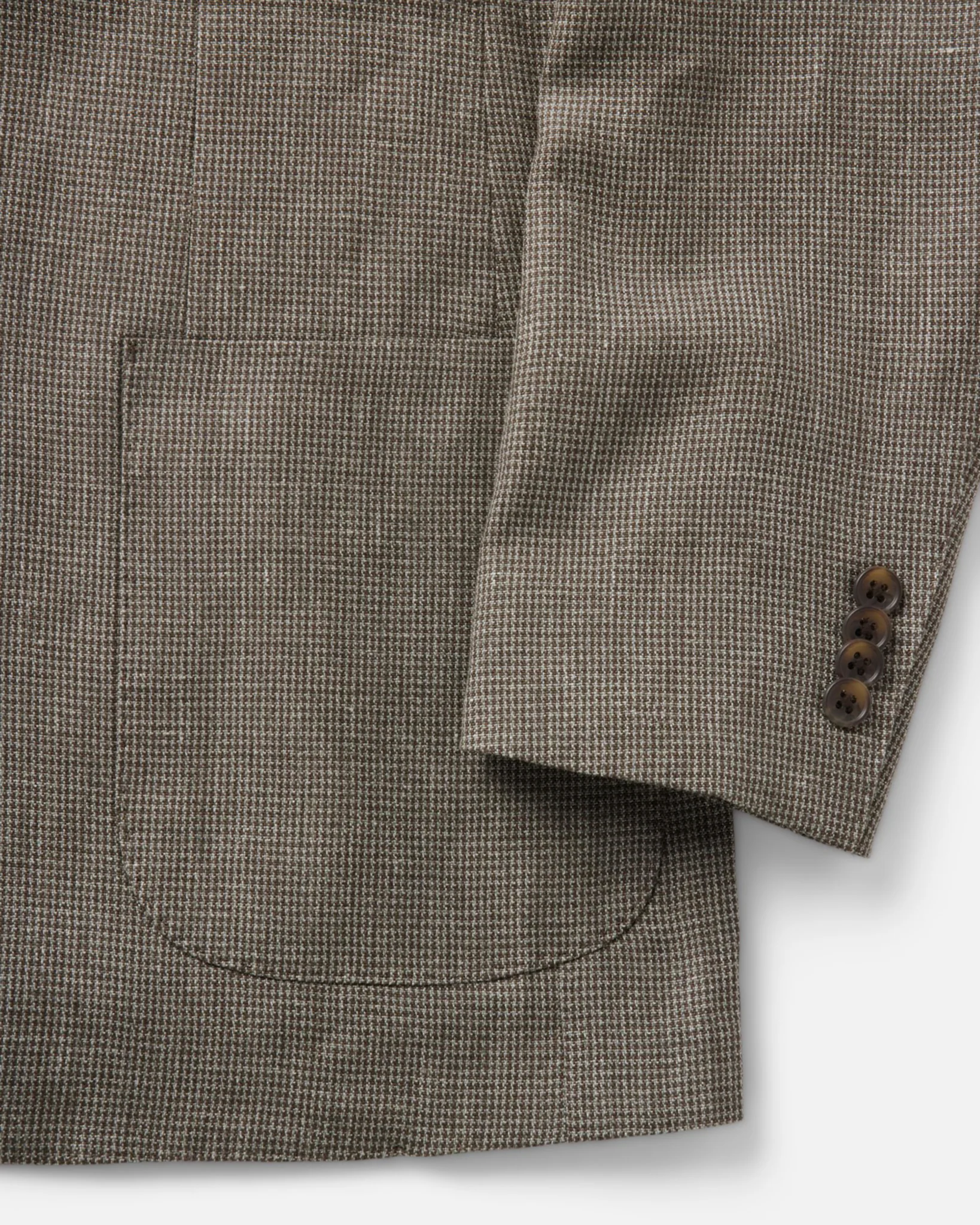 The Stevens Sportcoat in Morel Micro Check - Image 6