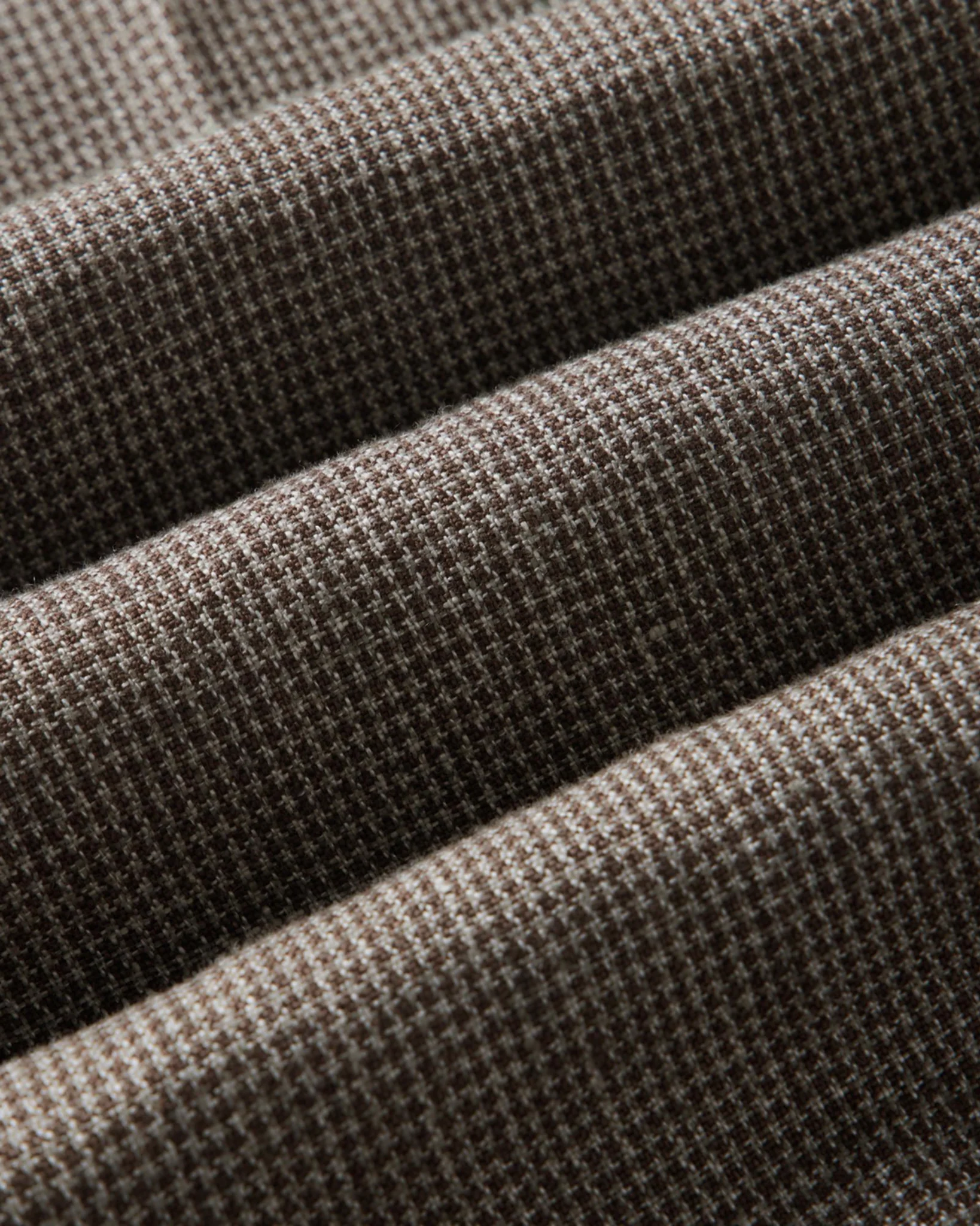 The Stevens Trouser in Morel Micro Check - Image 9