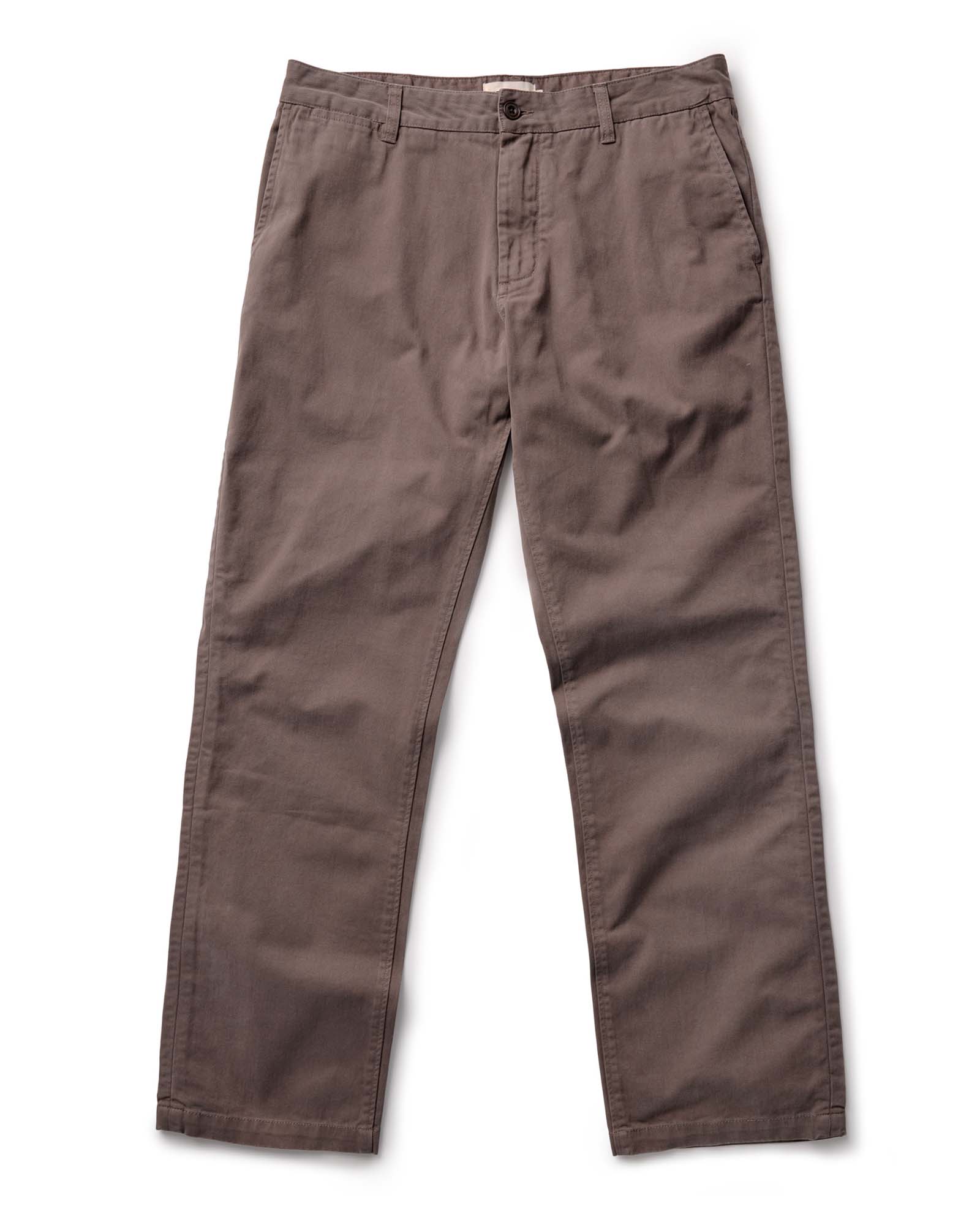 The Straight Foundation Pant in Organic Espresso - Image 10