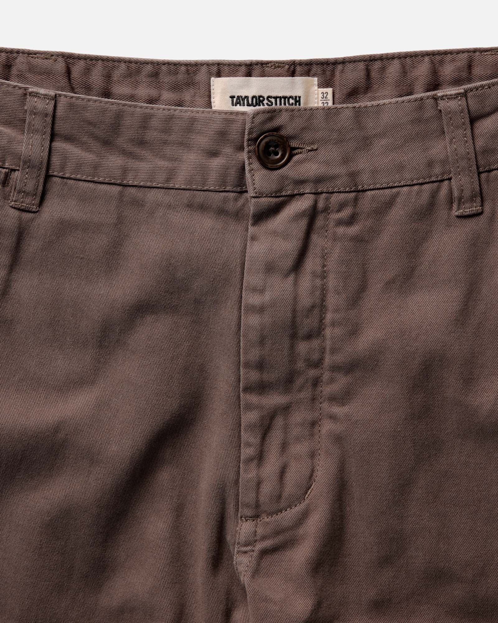 The Straight Foundation Pant in Organic Espresso - Image 5