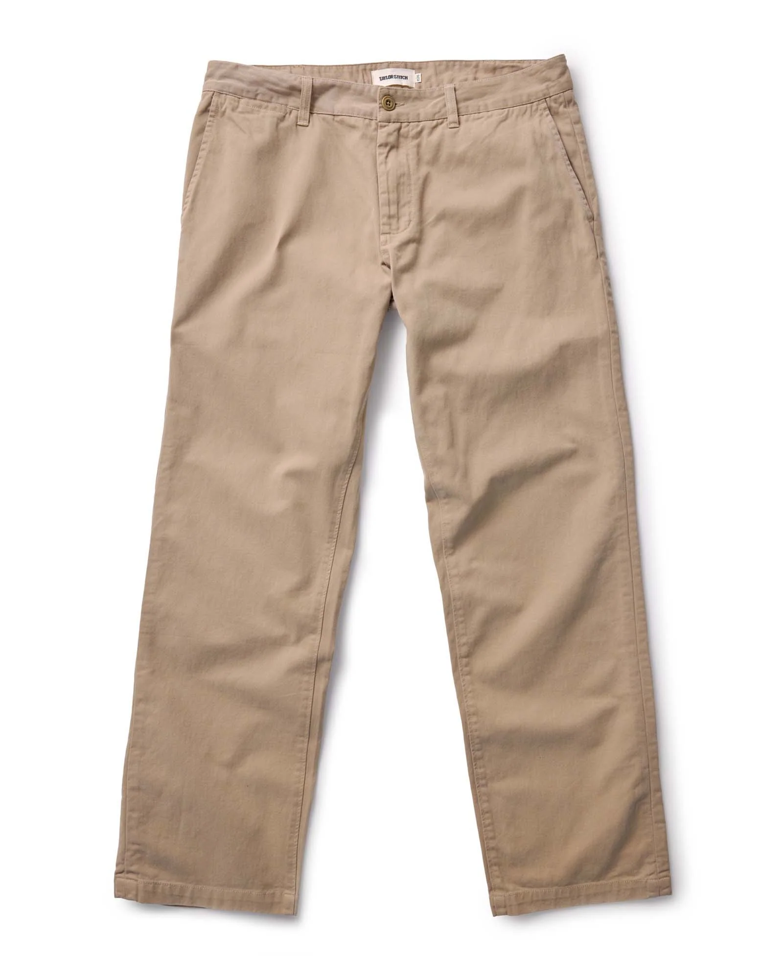 The Straight Foundation Pant in Organic Khaki - Image 10