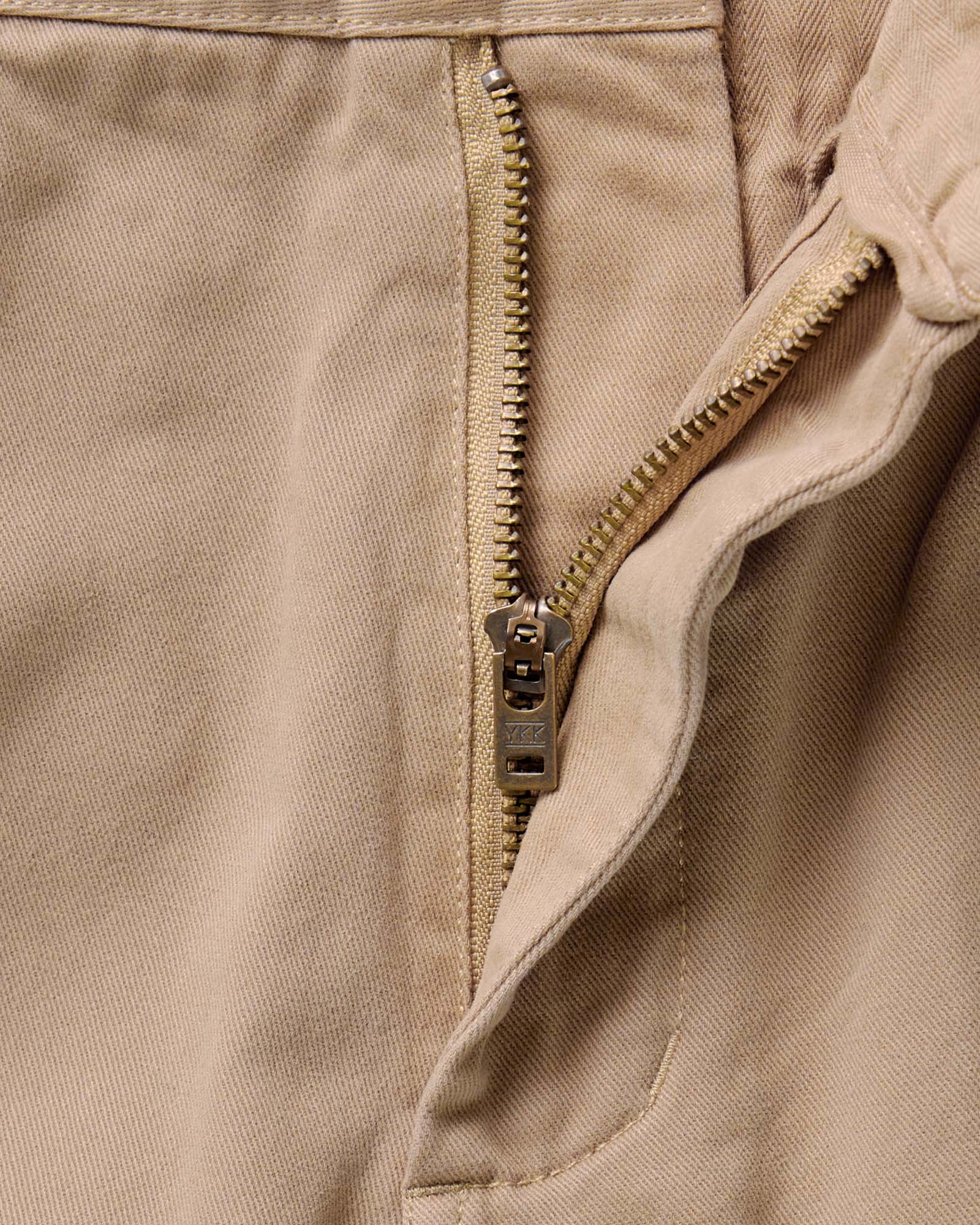 The Straight Foundation Pant in Organic Khaki - Image 5