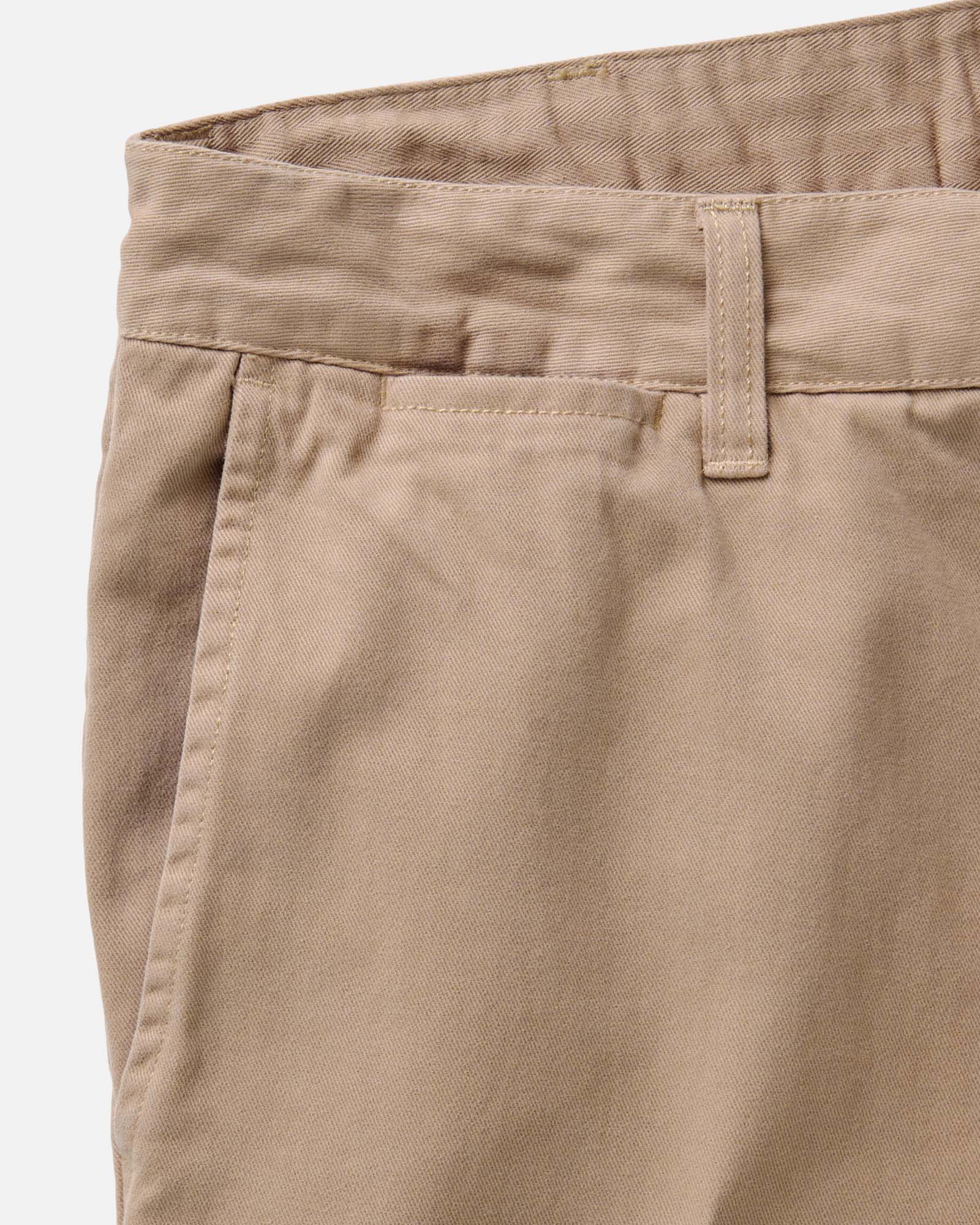 The Straight Foundation Pant in Organic Khaki - Image 6