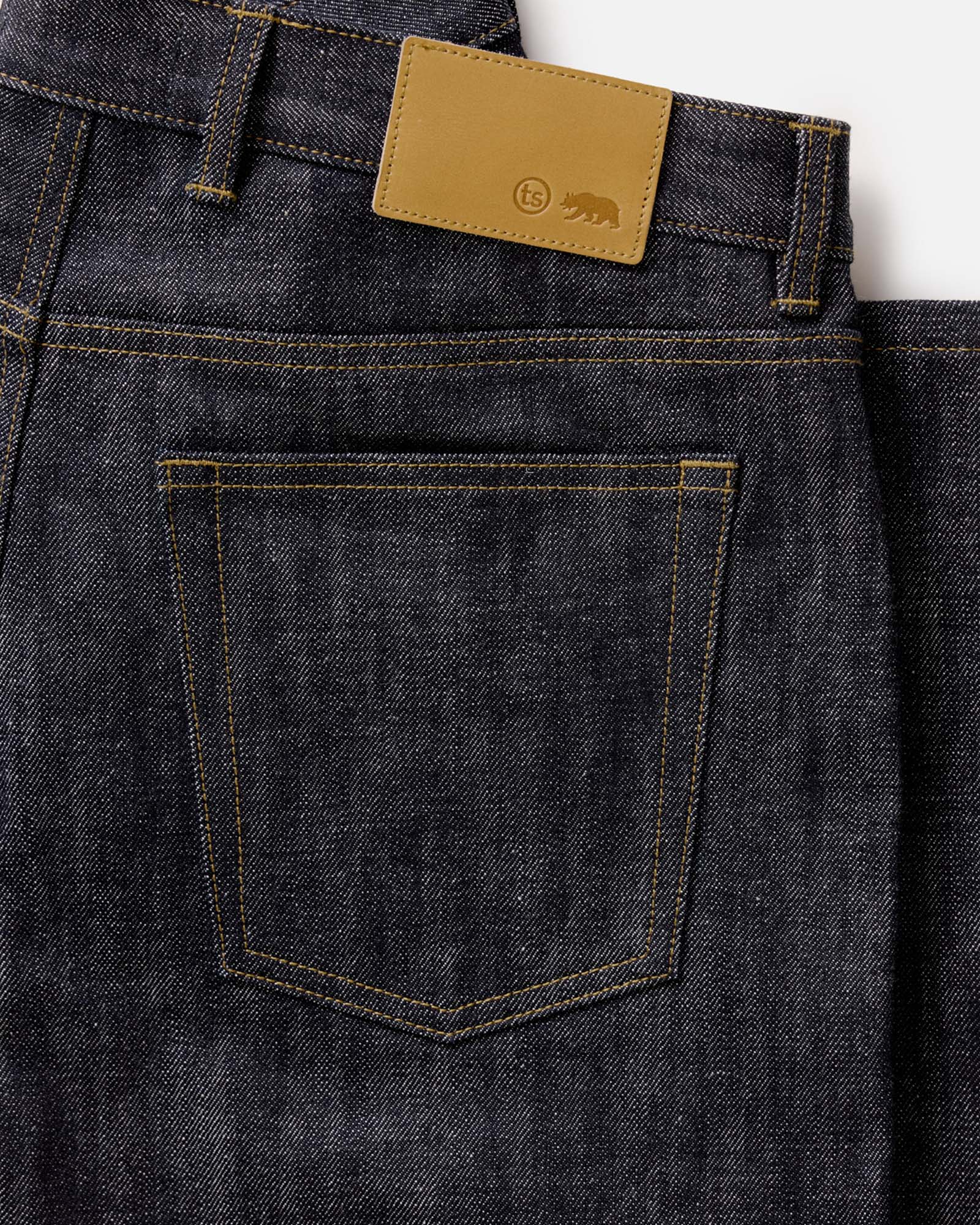The Straight Jean in Rigid Organic Selvedge - Image 8