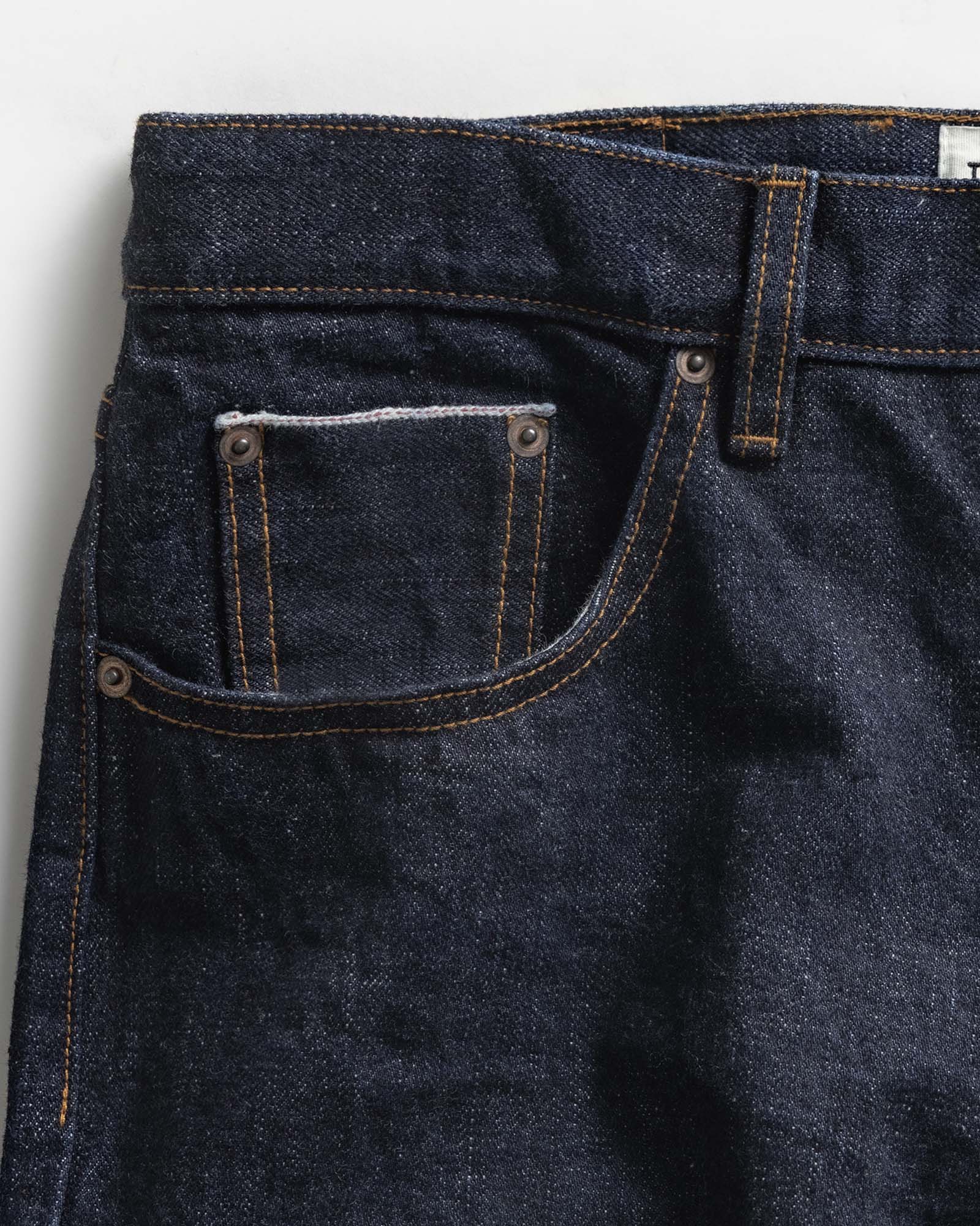 The Straight Jean in Rinsed Yoshiwa Selvedge - Image 7