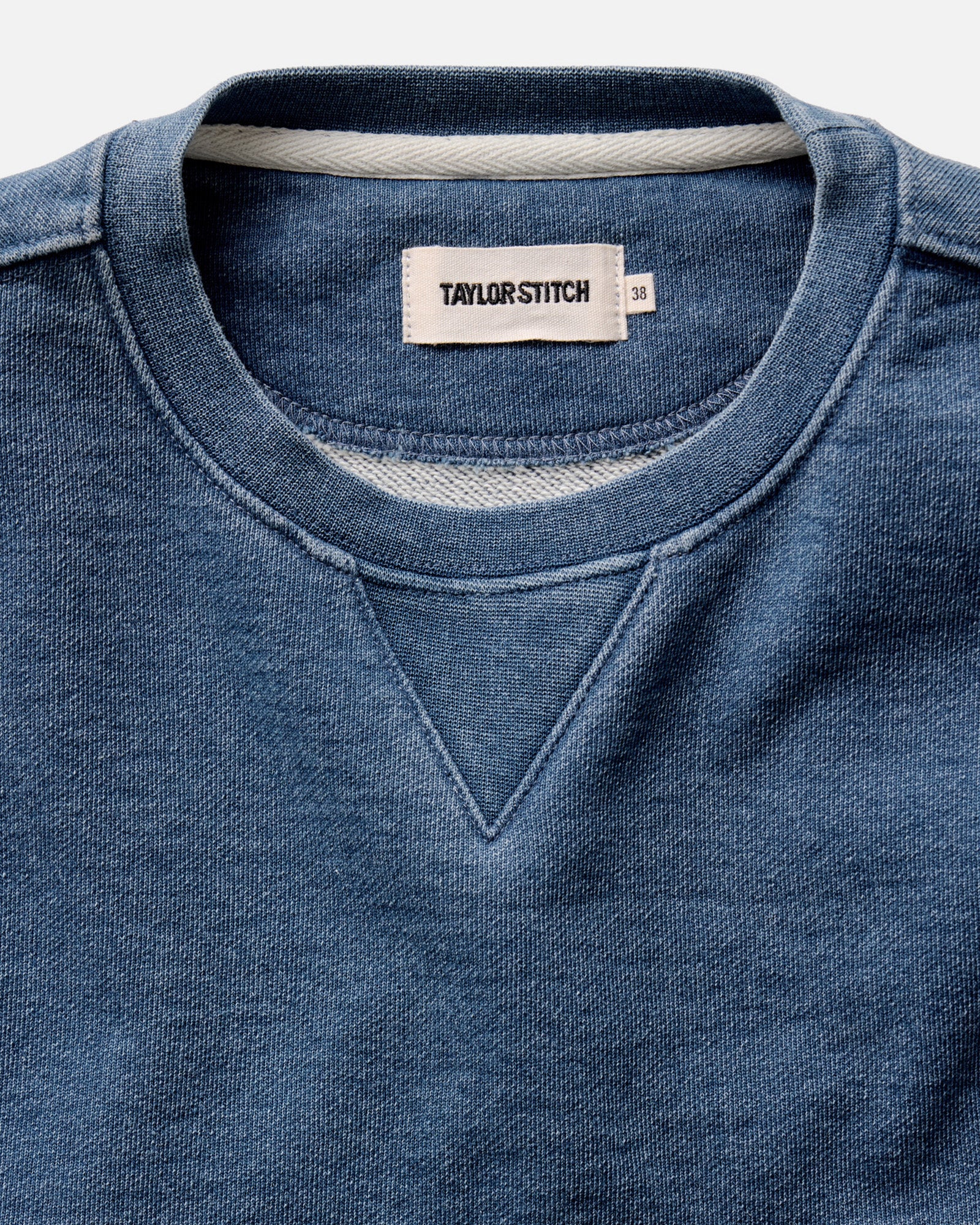 The Sunset Crew in Washed Indigo Terry - Image 5