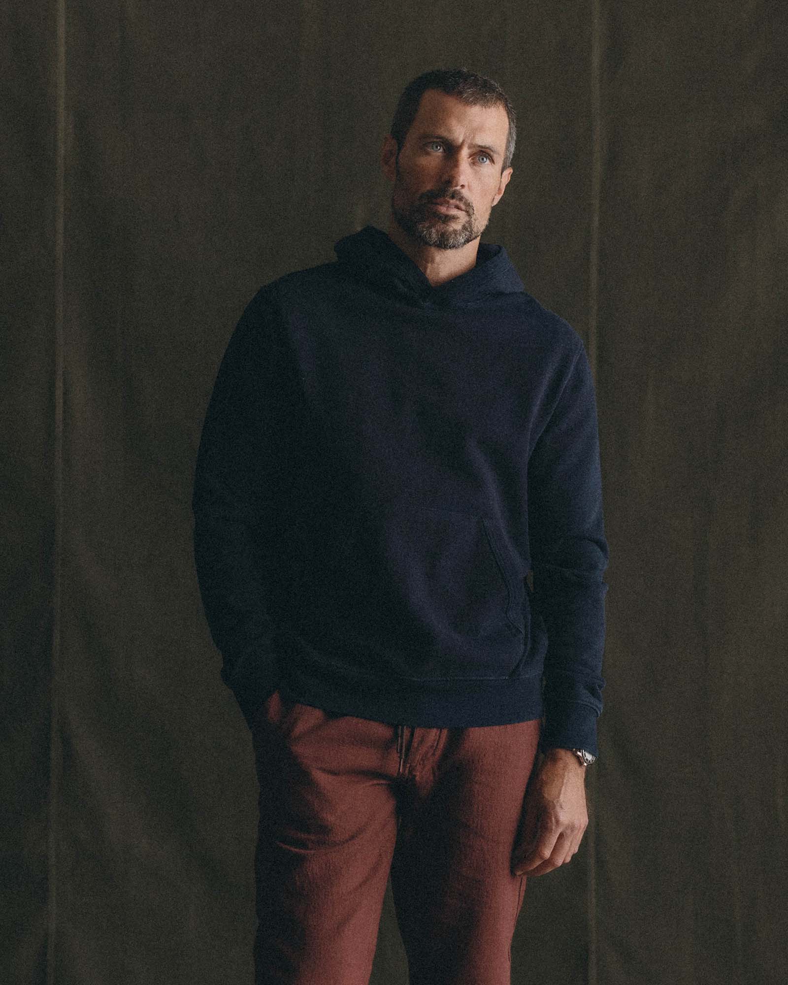 The Sunset Hoodie in Rinsed Indigo Terry - Image 2