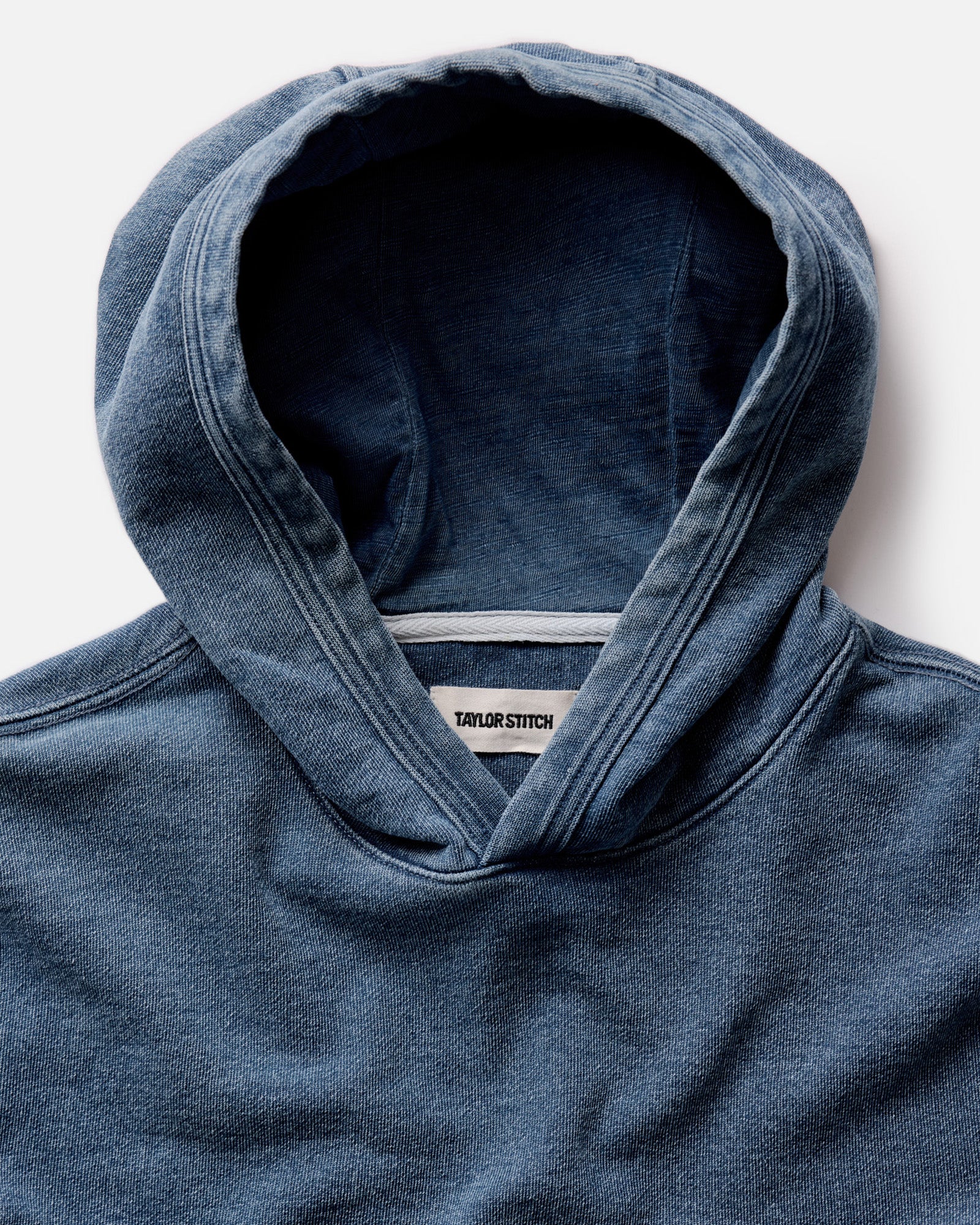 The Sunset Hoodie in Washed Indigo Terry - Image 6