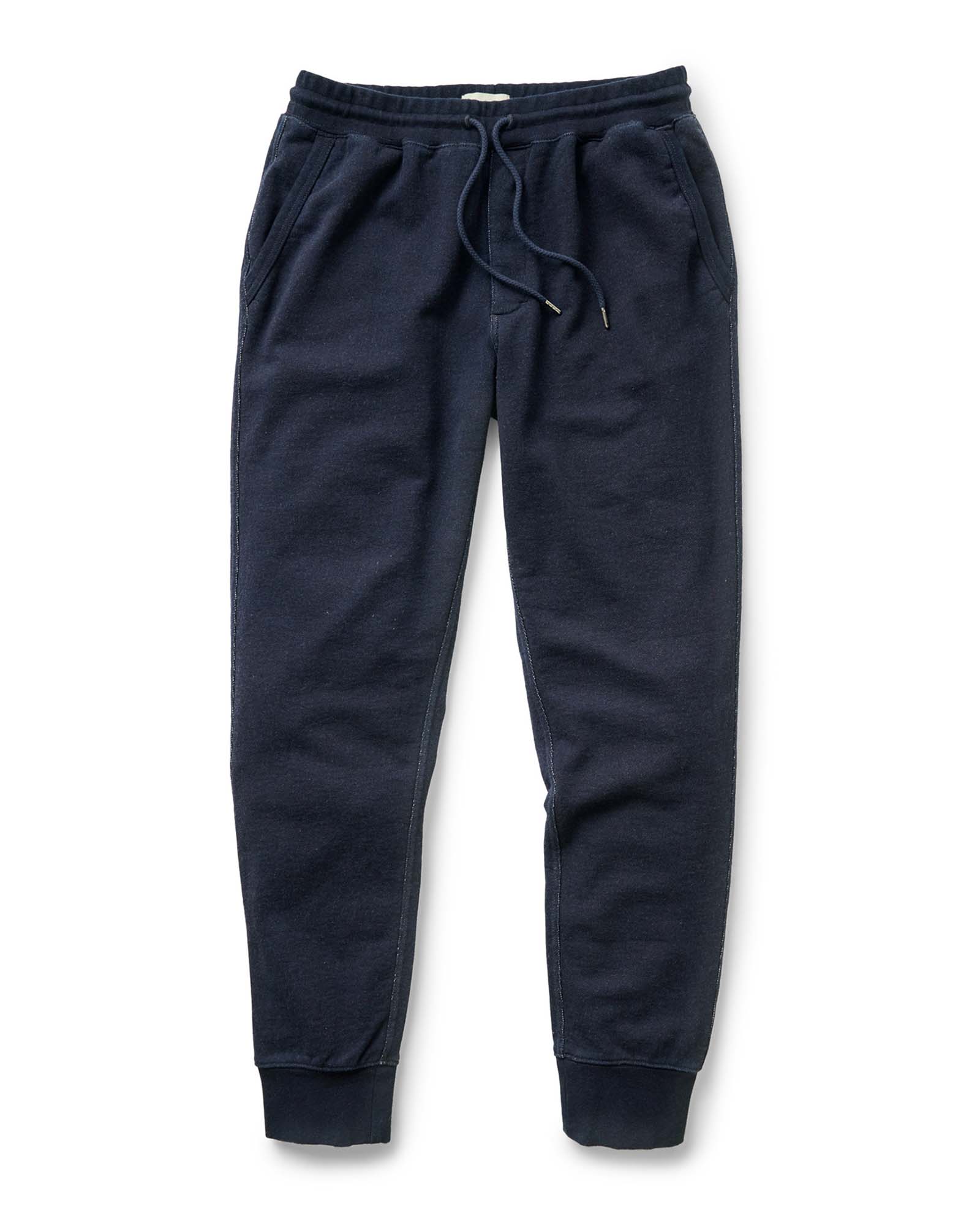 The Sunset Pant in Rinsed Indigo Terry - Image 10