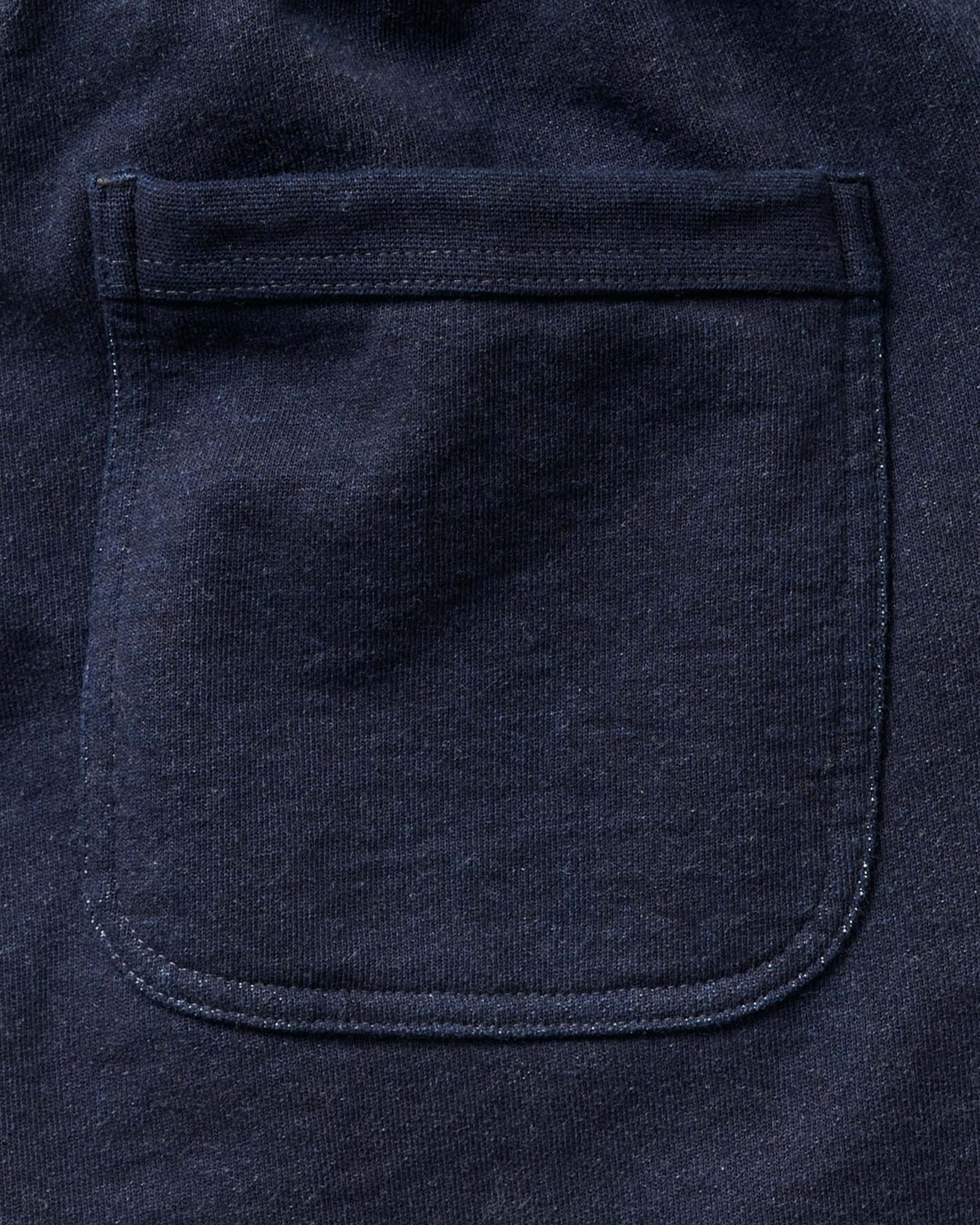 The Sunset Pant in Rinsed Indigo Terry - Image 7