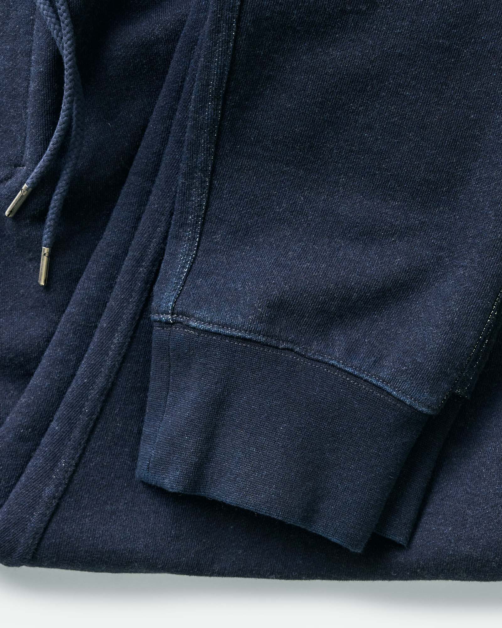 The Sunset Pant in Rinsed Indigo Terry - Image 8