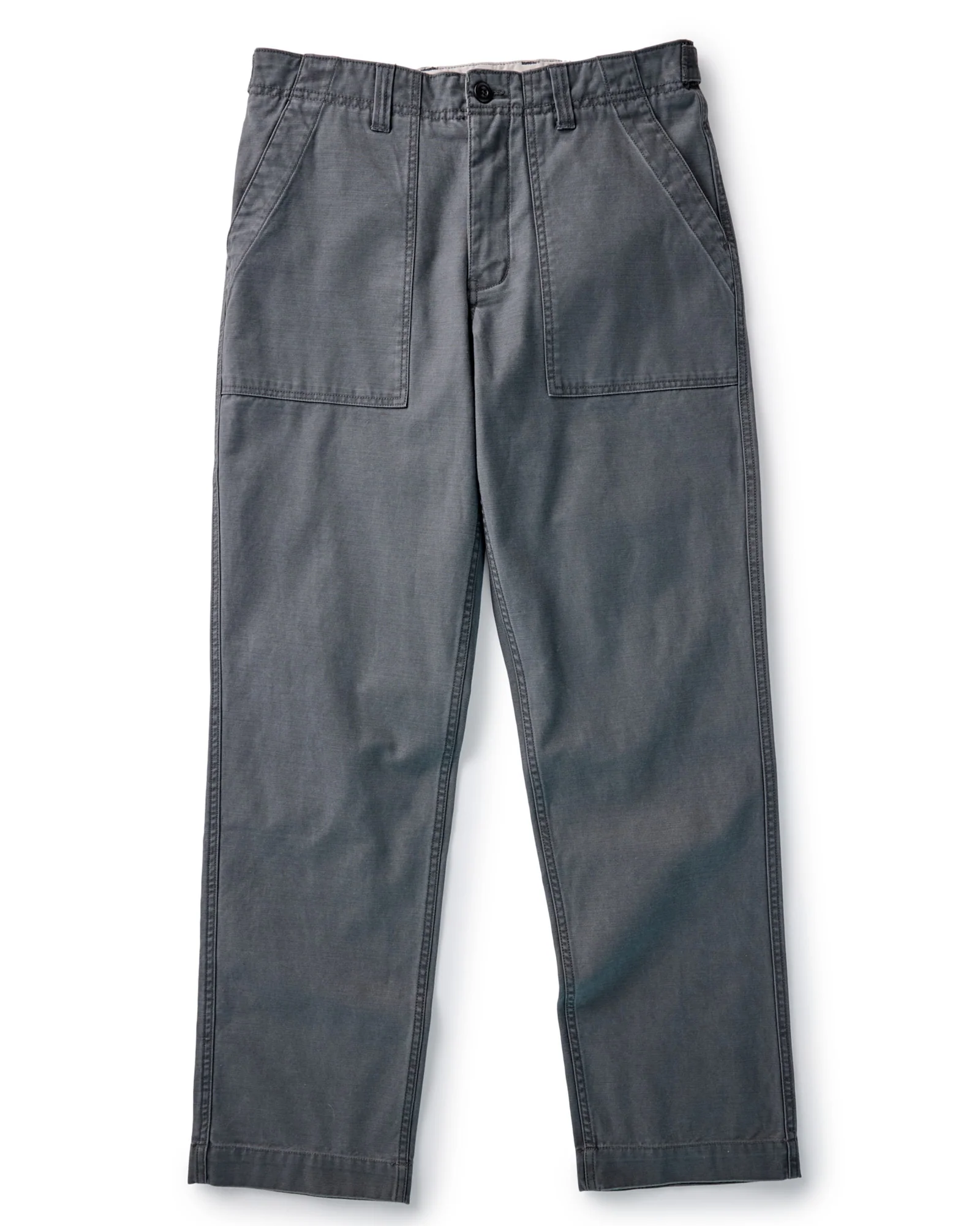 The Surplus Pant in Faded Black Reverse Sateen - Image 5