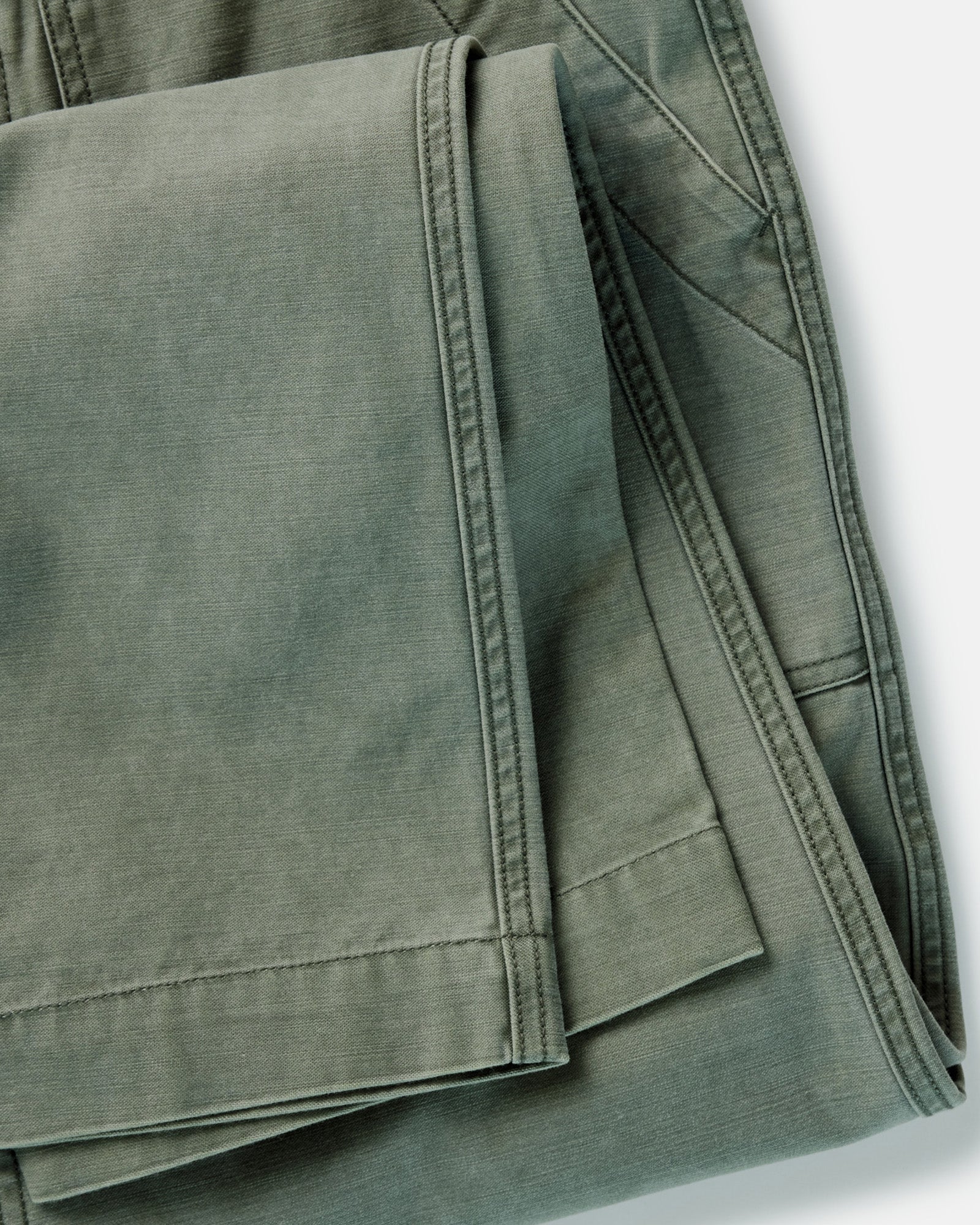 The Surplus Pant in Field Olive Reverse Sateen - Image 8