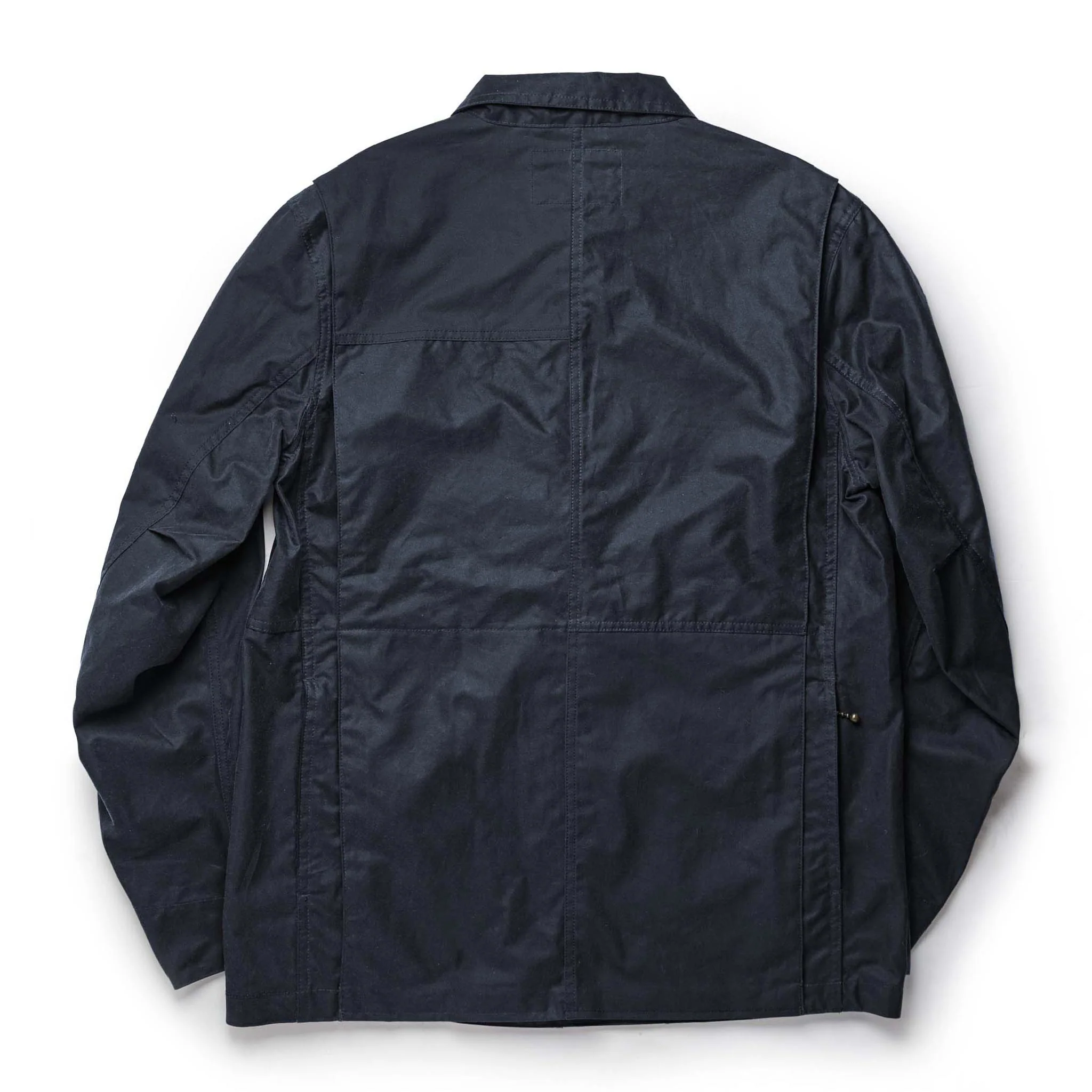 The Task Jacket in Waxed Navy - Image 11