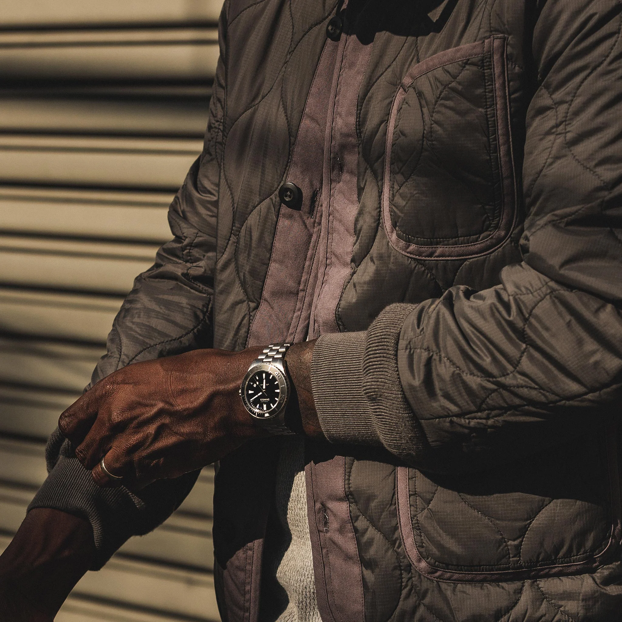 The Taylor Stitch x Alpha Industries ALS/92 in Raven - Image 5