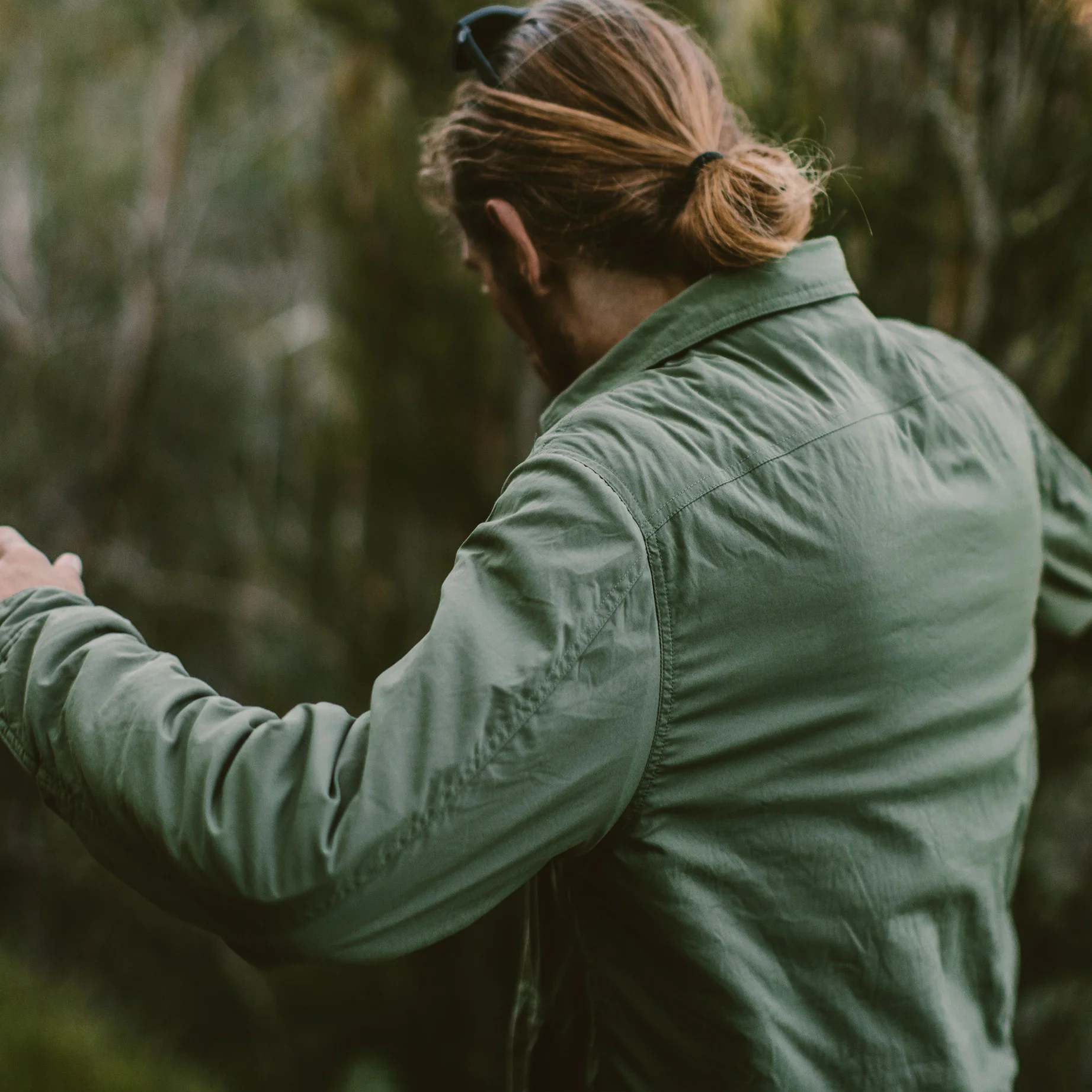 The Albion Jacket in Army - Image 4