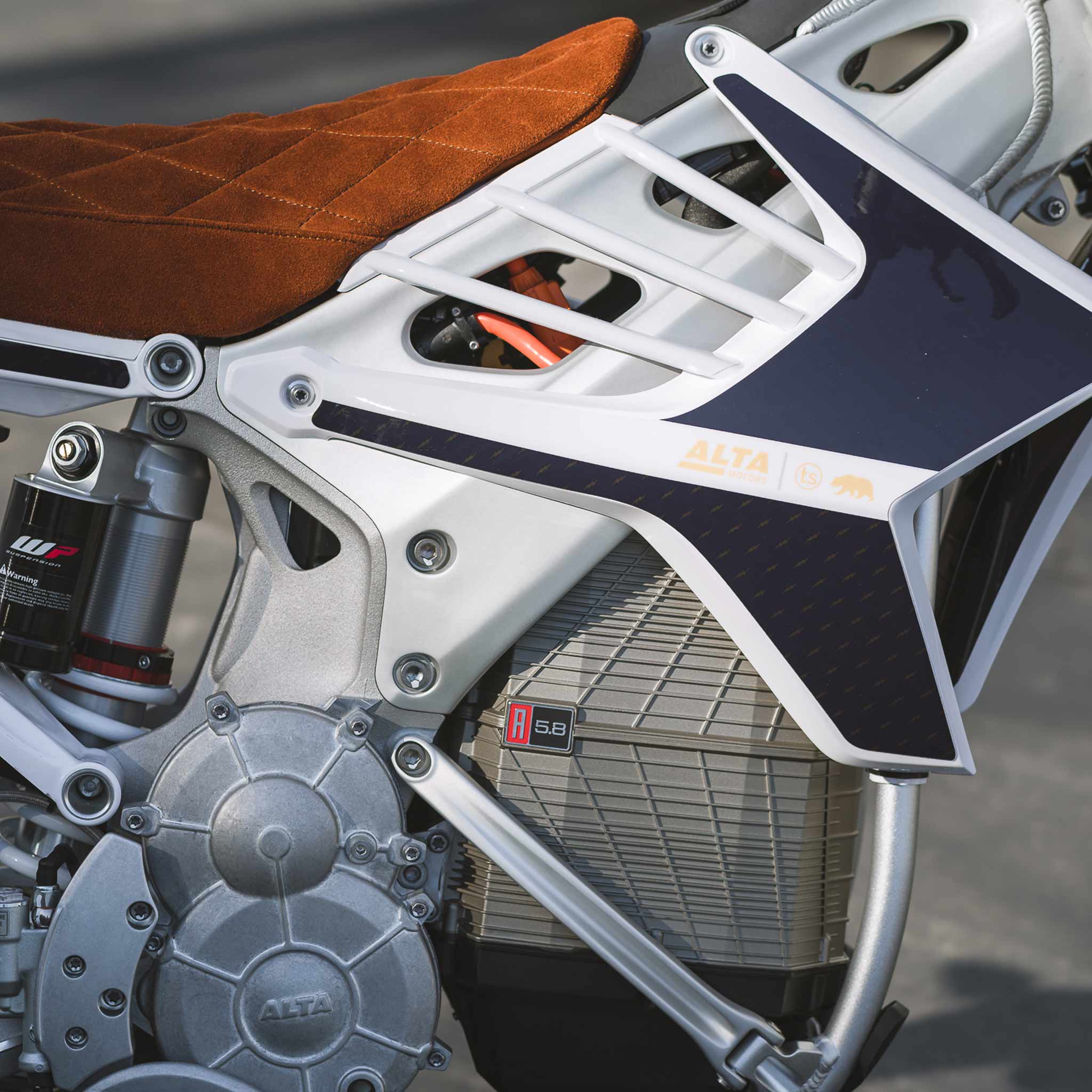 The Alta Motors Redshift EX in Taylor Stitch Custom - Image 11