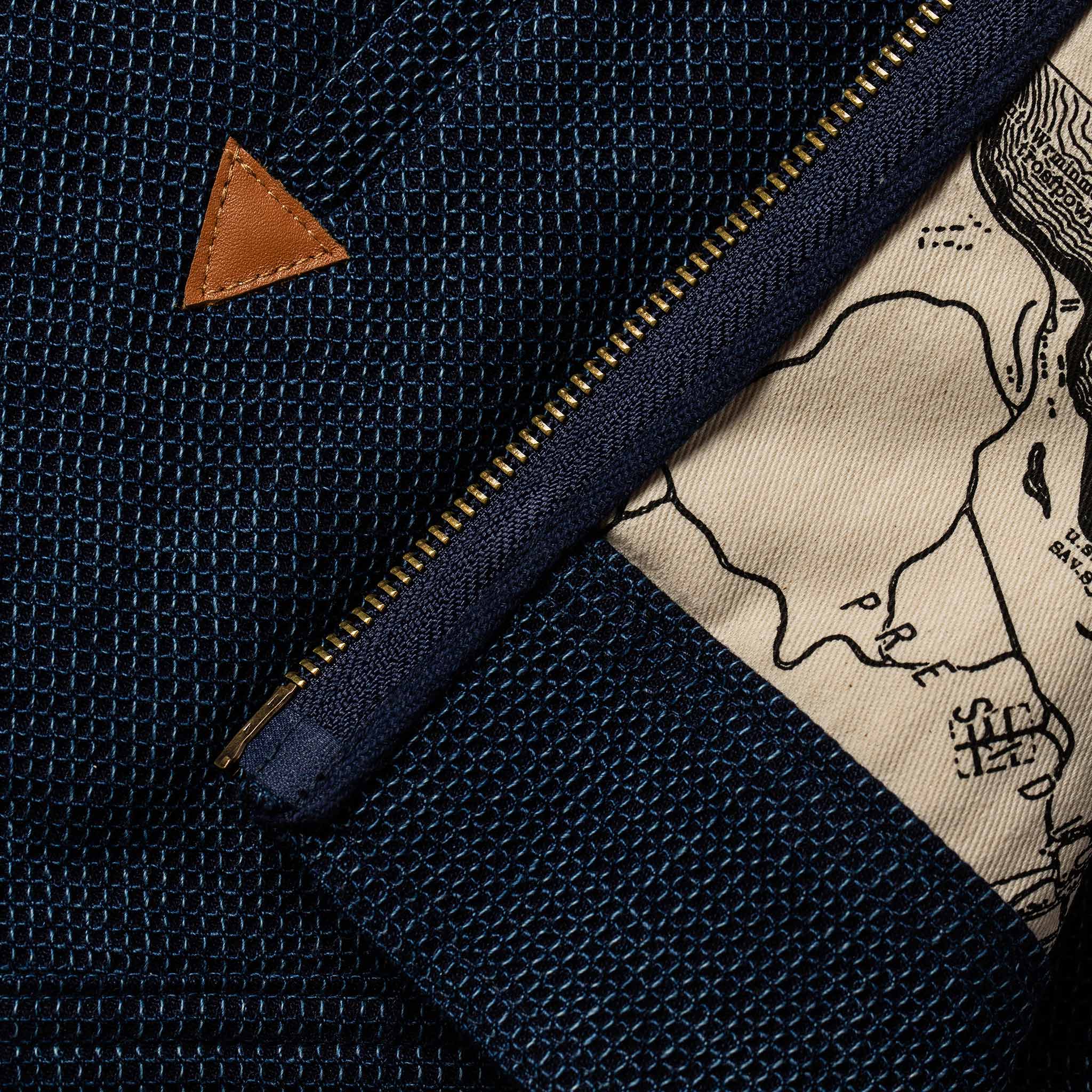 The Après Hoodie in Indigo Waffle - Image 7
