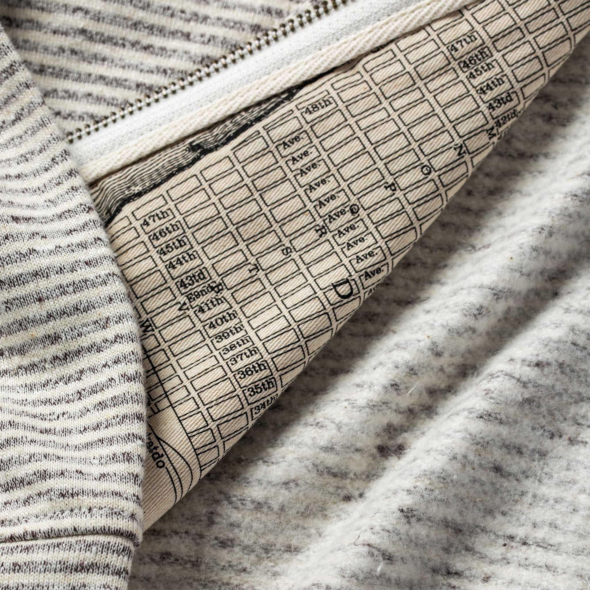 The Après Hoodie in Natural Hemp Stripe - Image 10
