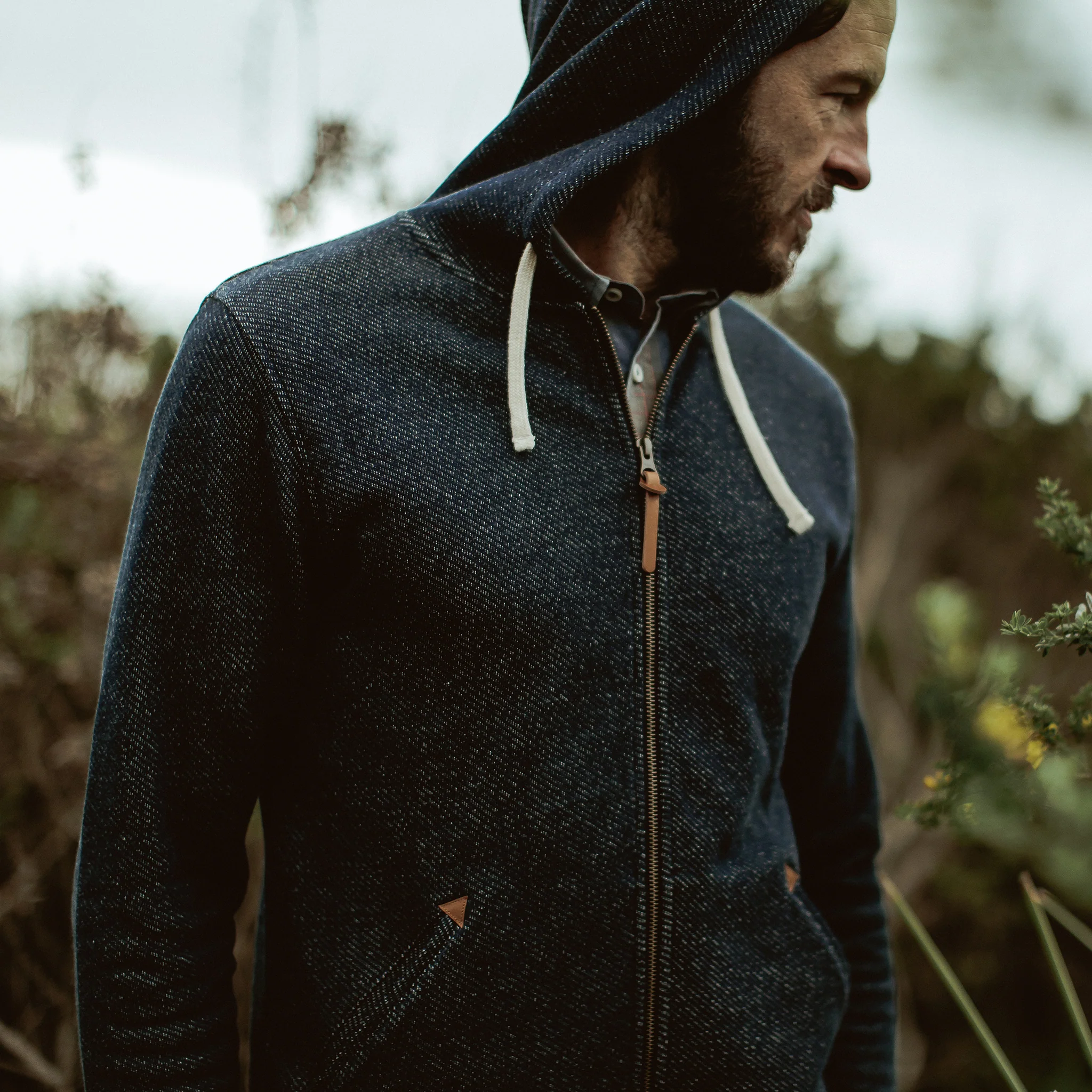 The Après Hoodie in Navy - Image 3