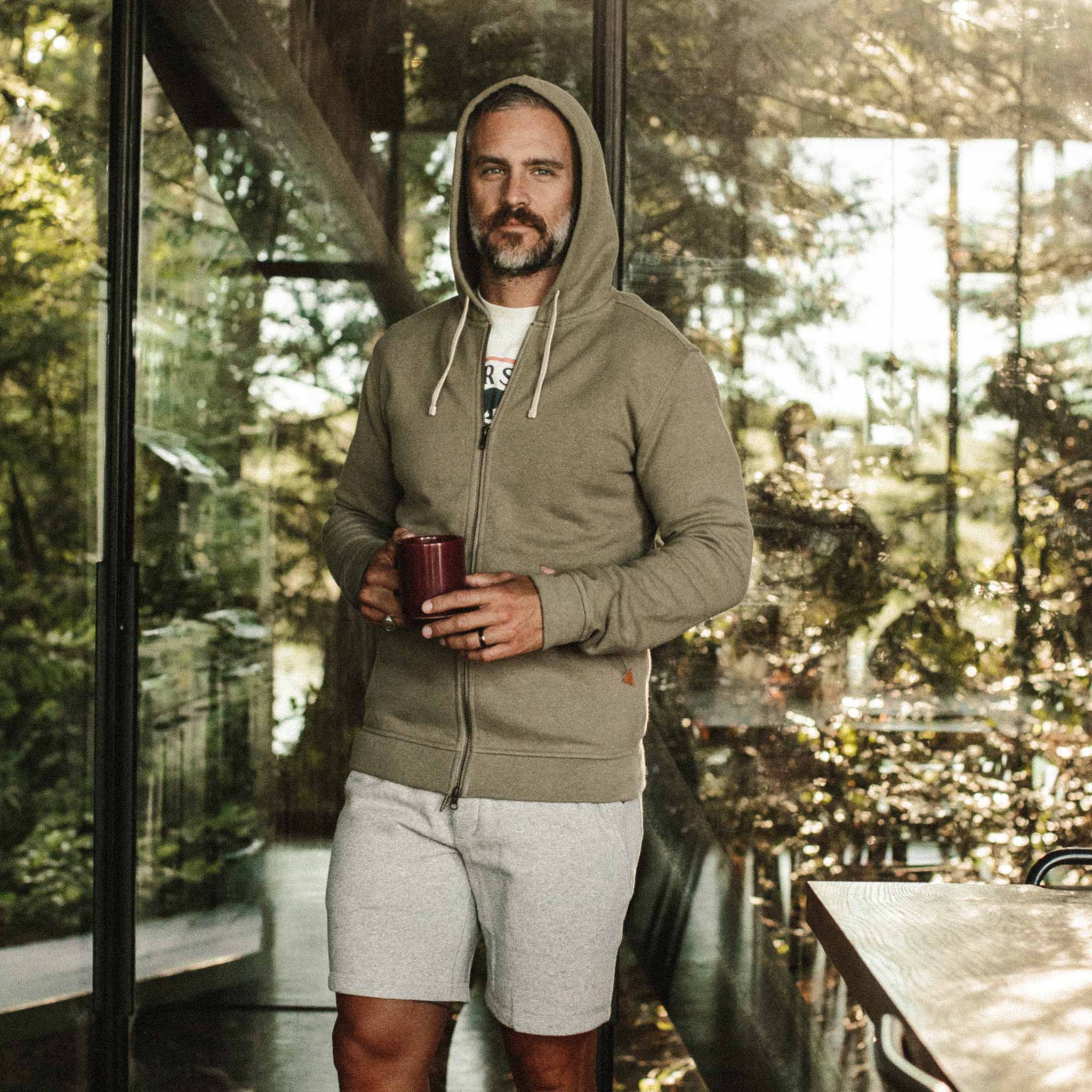 The Après Hoodie in Olive - Image 6