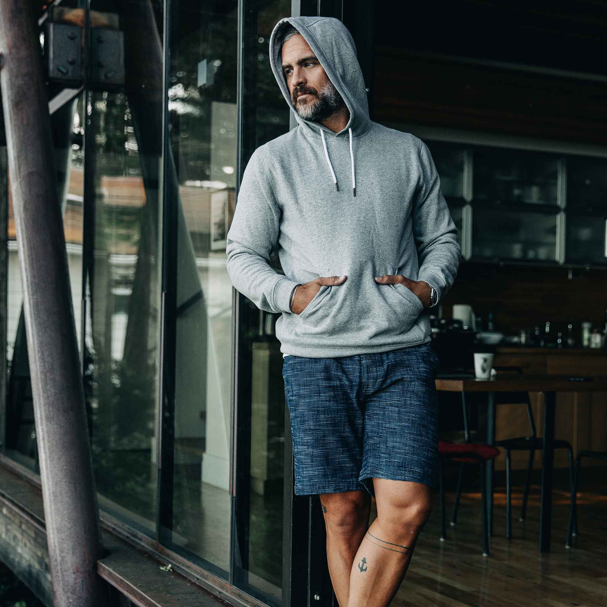 The Après Short in Indigo Slub - Image 2