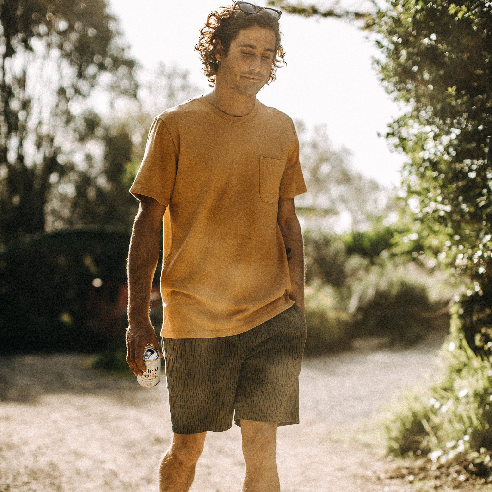 The Après Short in Rain Drop Camo - Image 2