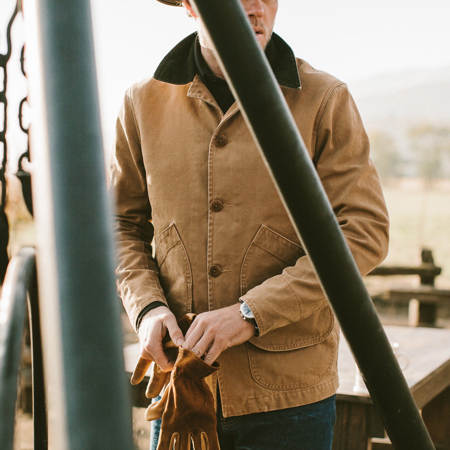 The Barn Jacket in Camel - Image 5