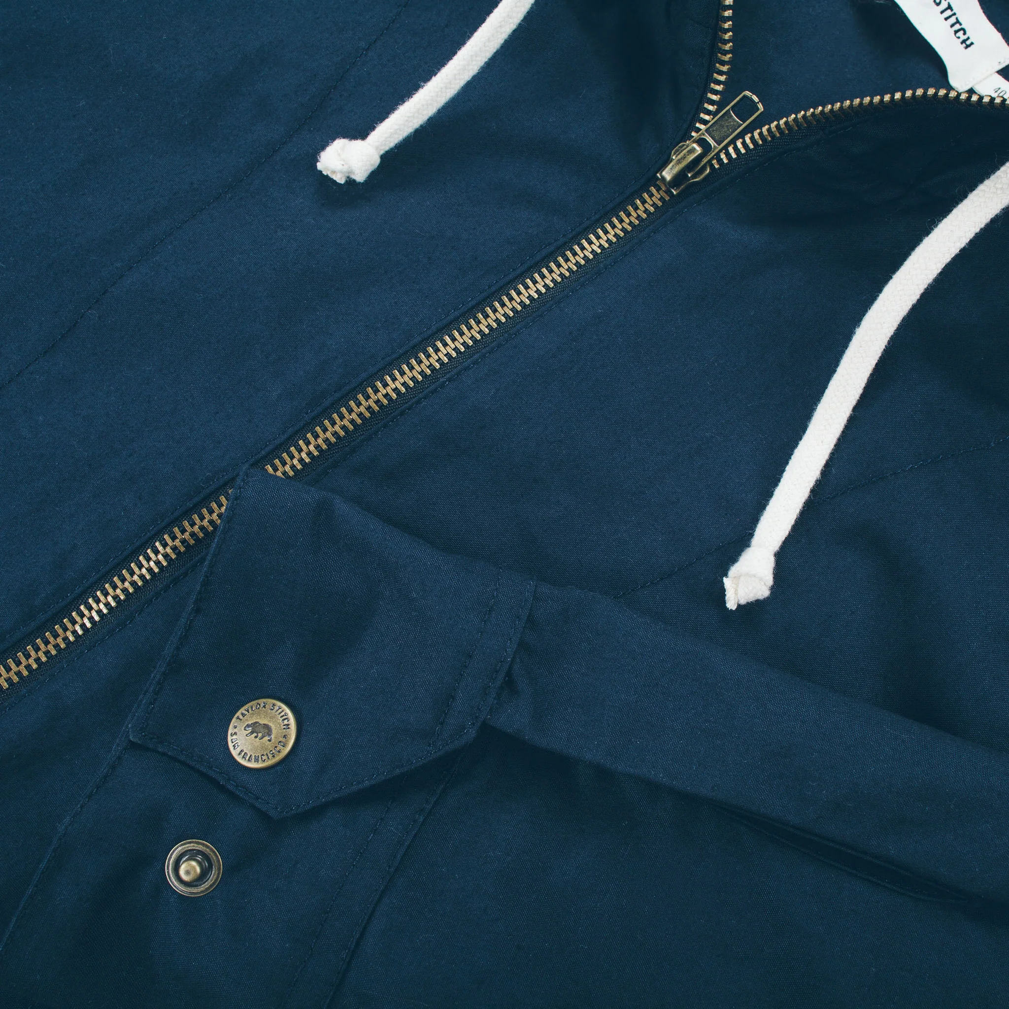 The Beach Jacket in Navy - Image 6