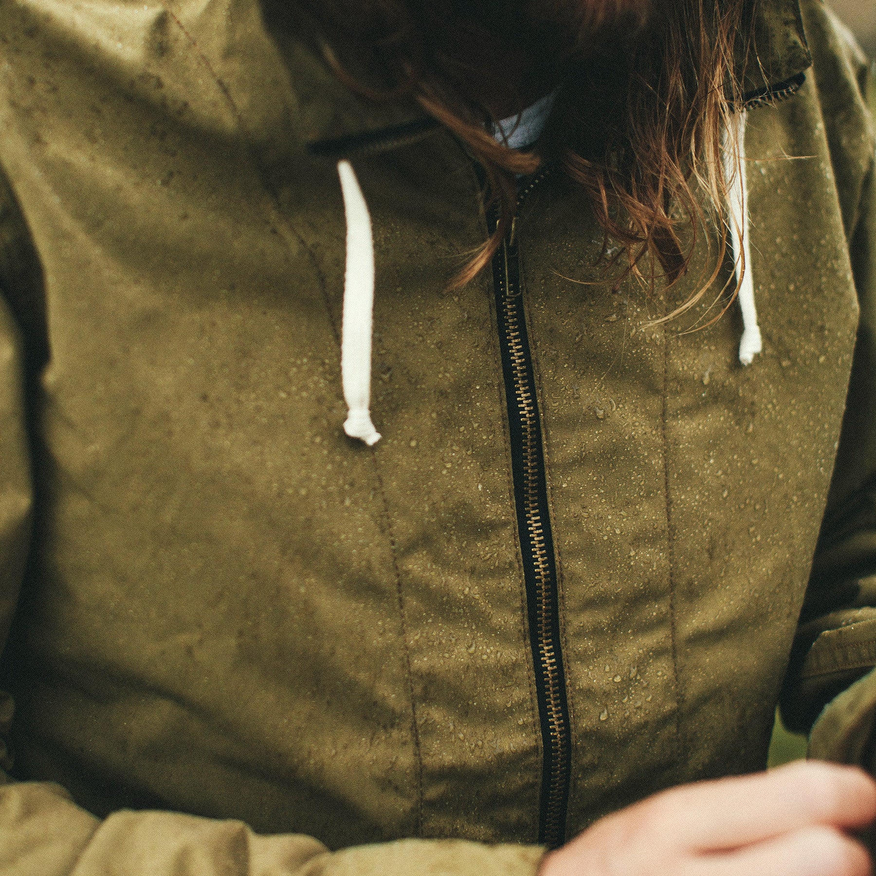 The Beach Jacket in Olive - Image 3